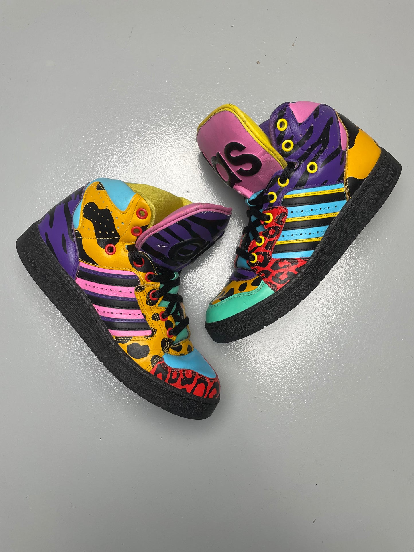 adidas Originals by Jeremy Scott A/W 2012 JS Instinct Hi (Multicolor) - size 40