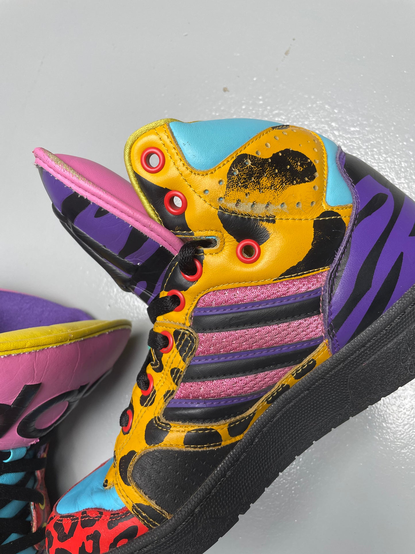adidas Originals by Jeremy Scott A/W 2012 JS Instinct Hi (Multicolor) - size 40