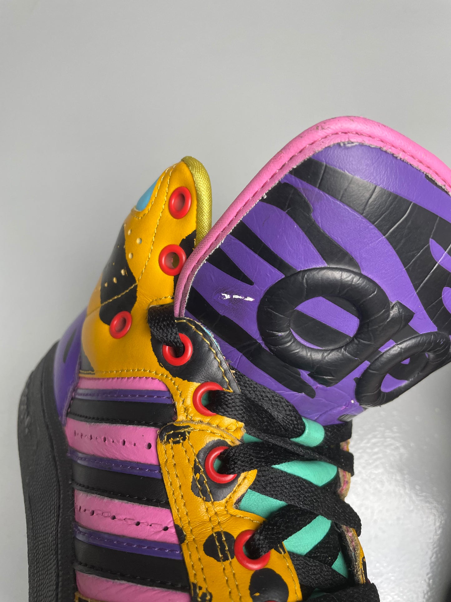 adidas Originals by Jeremy Scott A/W 2012 JS Instinct Hi (Multicolor) - size 40
