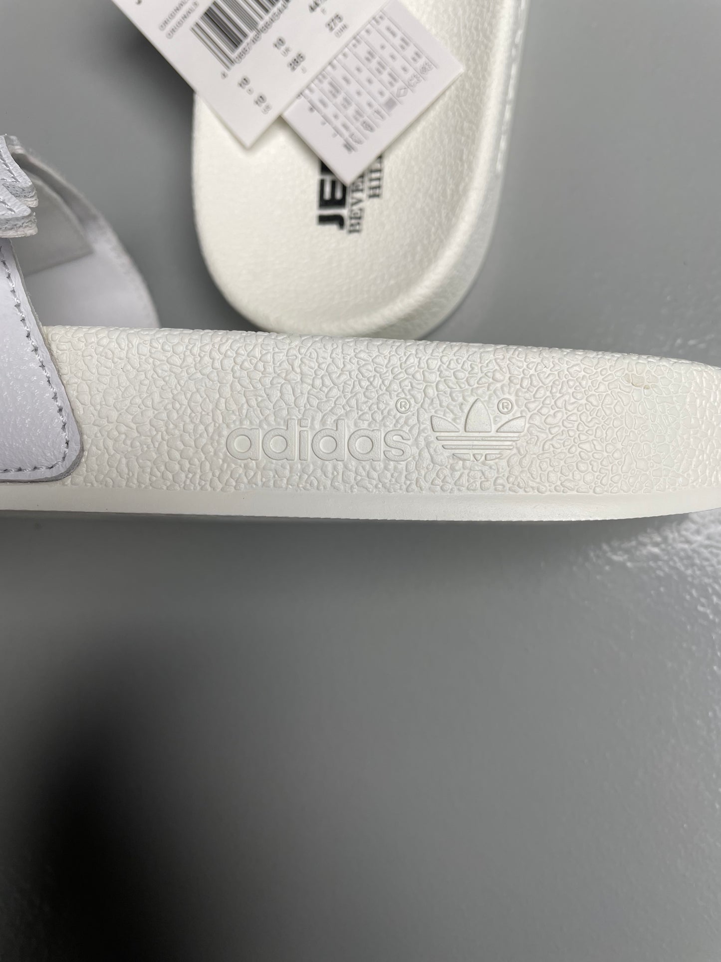 adidas Originals X Jeremy Scott 2022 Monogram Adilette Wings - size 44 1/2