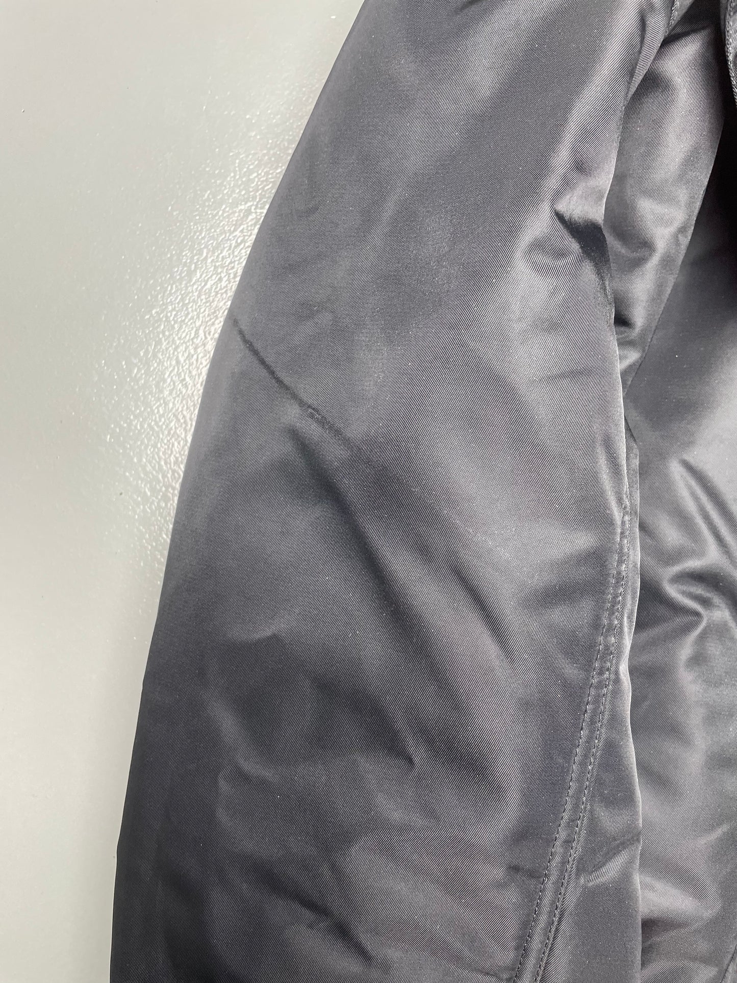 (sample) adidas Originals by Jeremy Scott A/W 2015 Tuxedo Bomber - women's size M