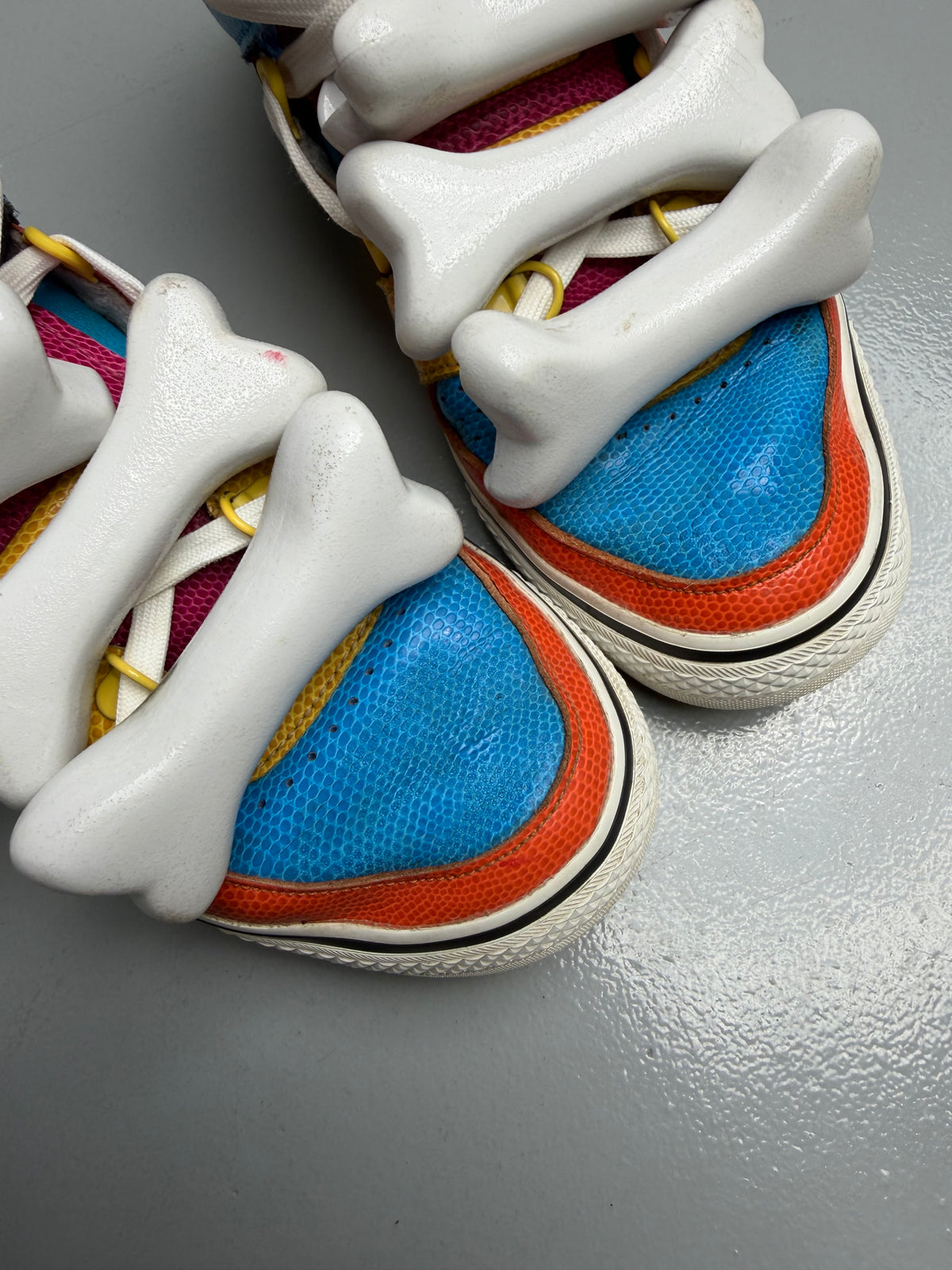 adidas Originals by Jeremy Scott S/S 2014 JS Bones Multicolor - size 37 1/3