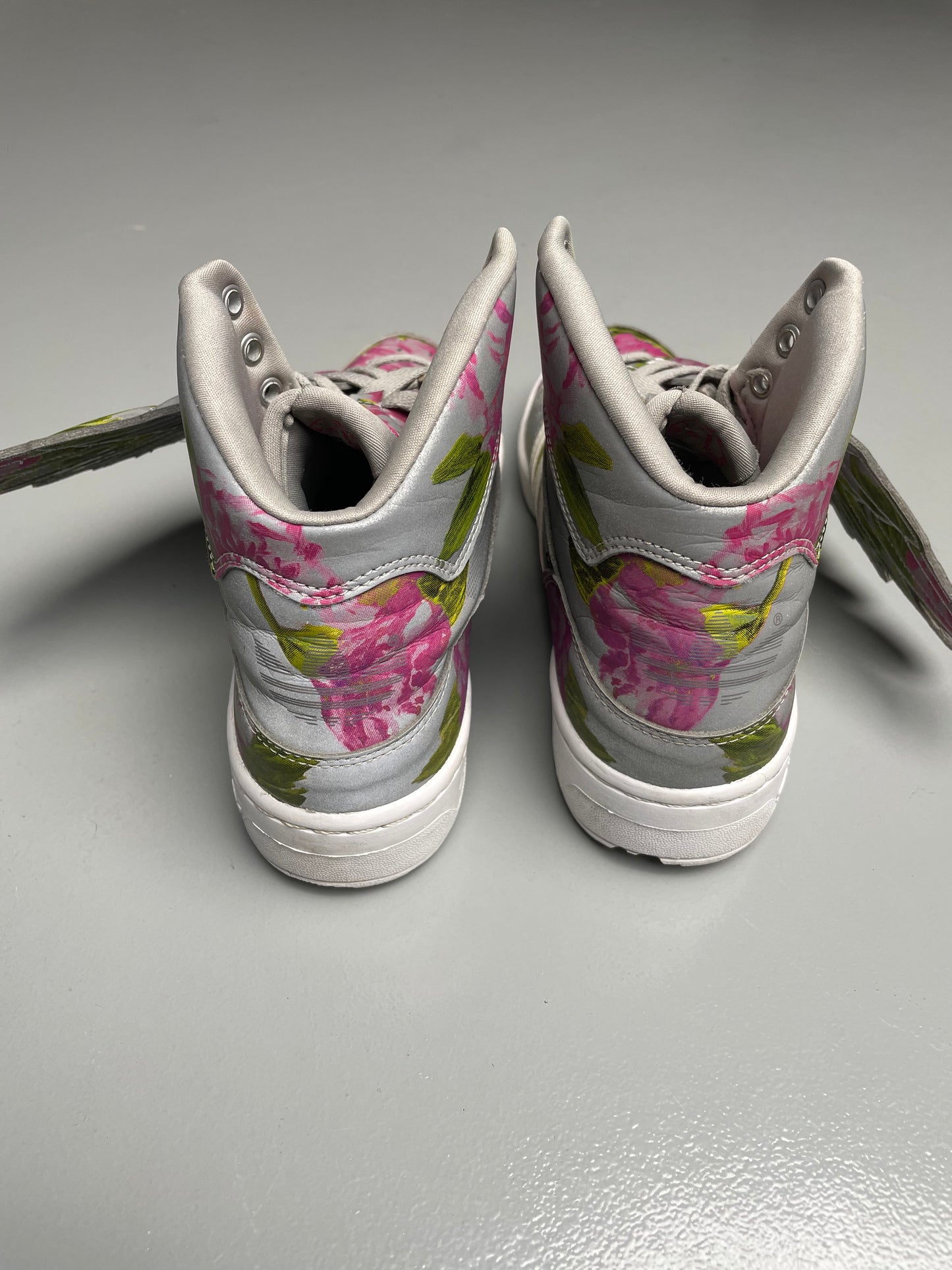 adidas Originals by Jeremy Scott S/S 2015 JS Wings Floral - size 39 1/3