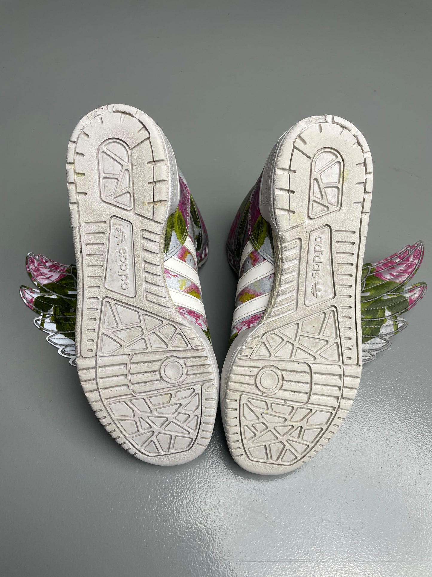 adidas Originals by Jeremy Scott S/S 2015 JS Wings Floral - size 39 1/3