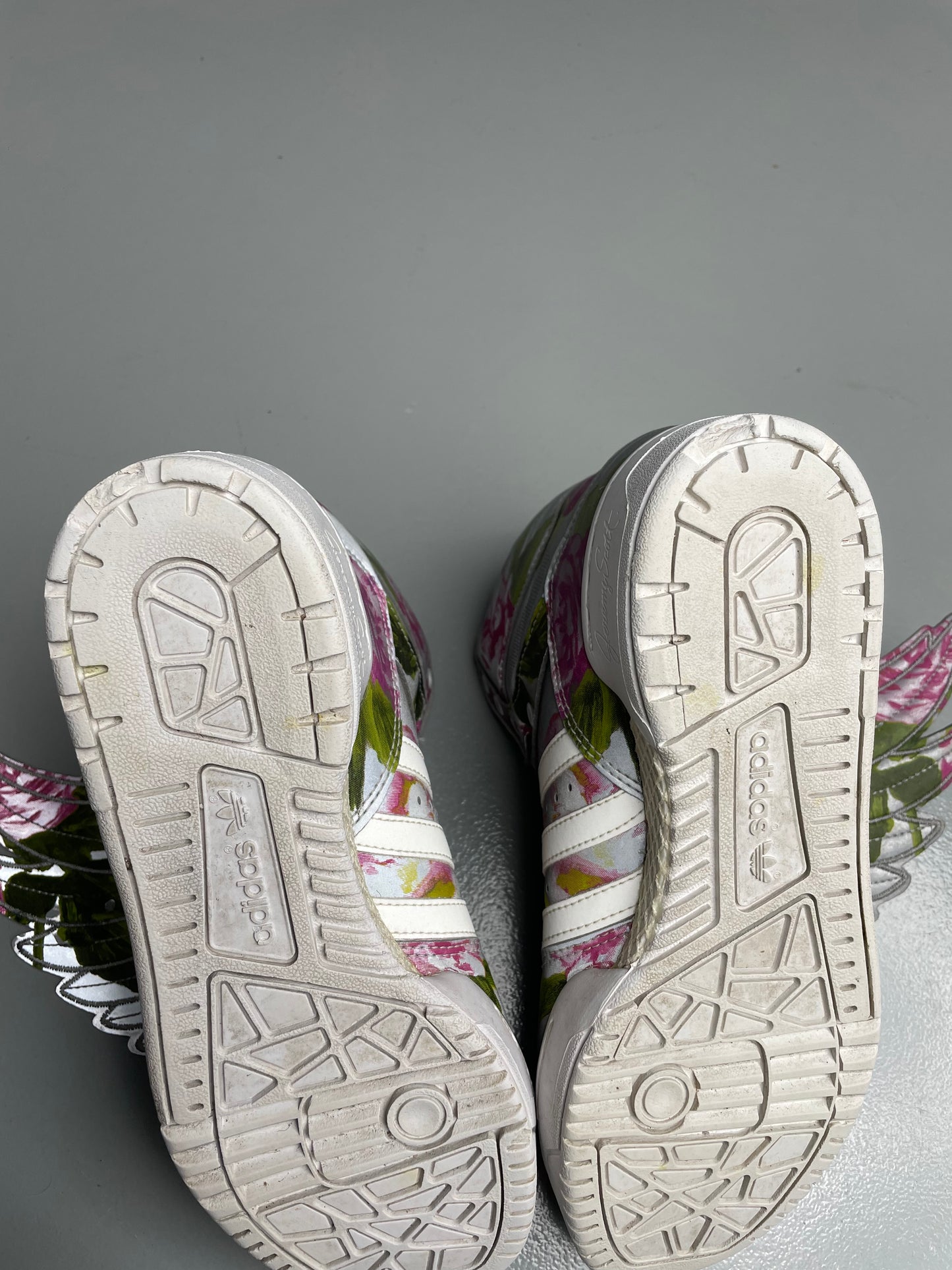 adidas Originals by Jeremy Scott S/S 2015 JS Wings Floral - size 39 1/3