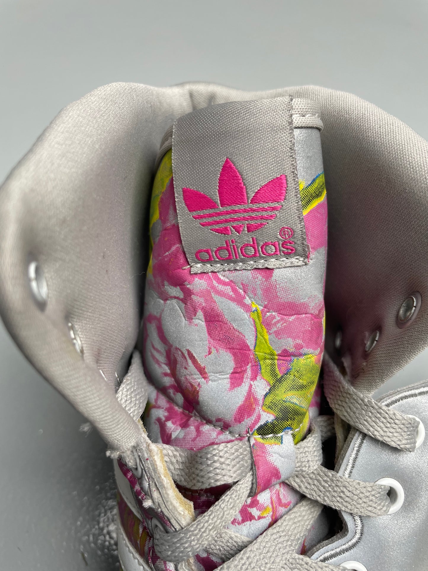 adidas Originals by Jeremy Scott S/S 2015 JS Wings Floral - size 39 1/3