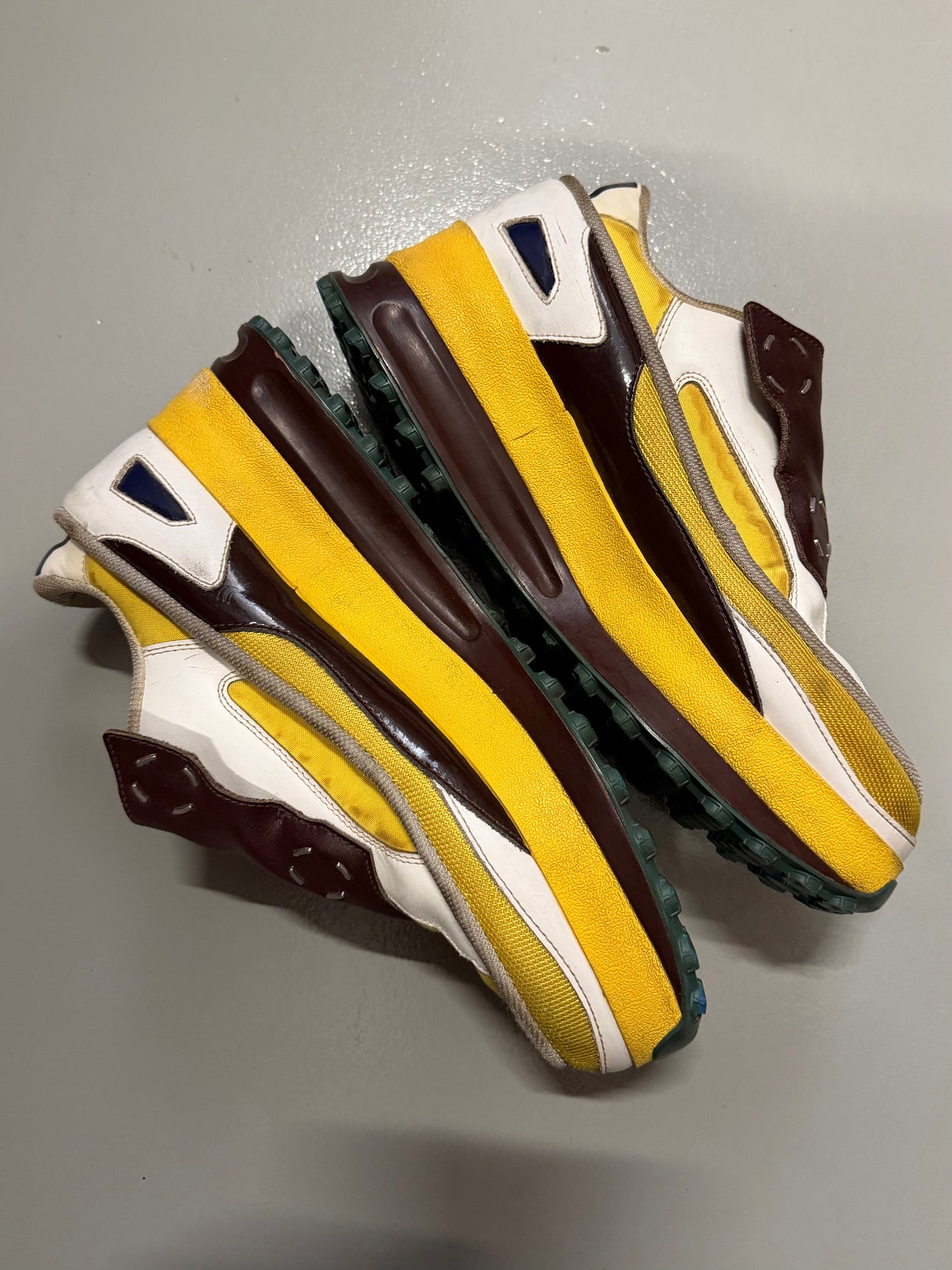 adidas X Raf Simons S/S 2014 Super Trekker (yellow/brown) - size 43 1/3