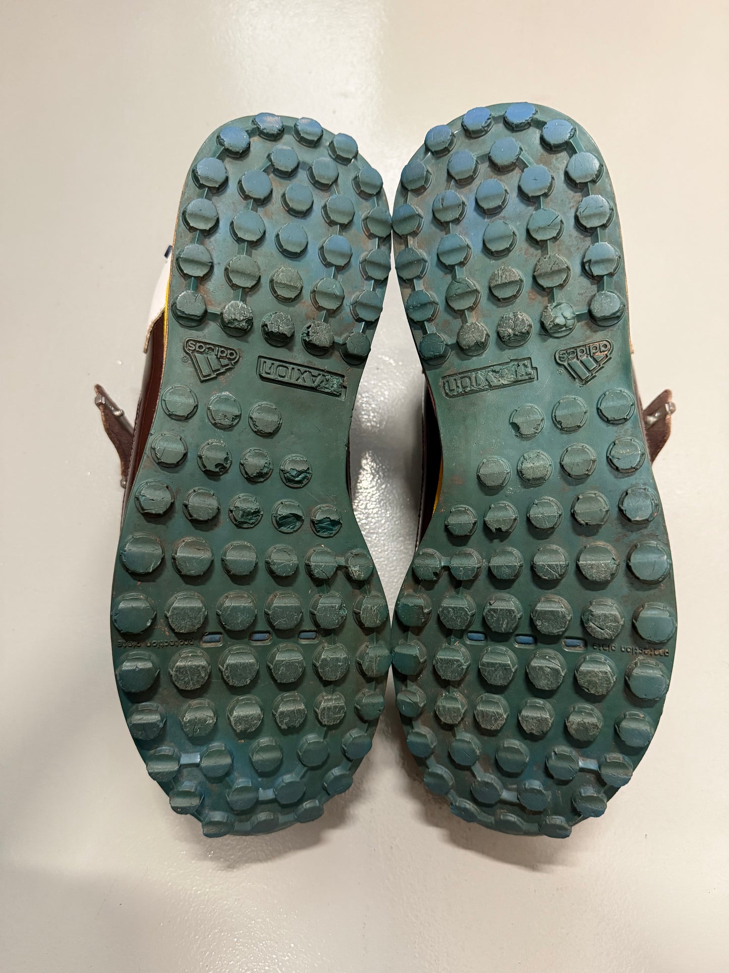 adidas X Raf Simons S/S 2014 Super Trekker (yellow/brown) - size 43 1/3