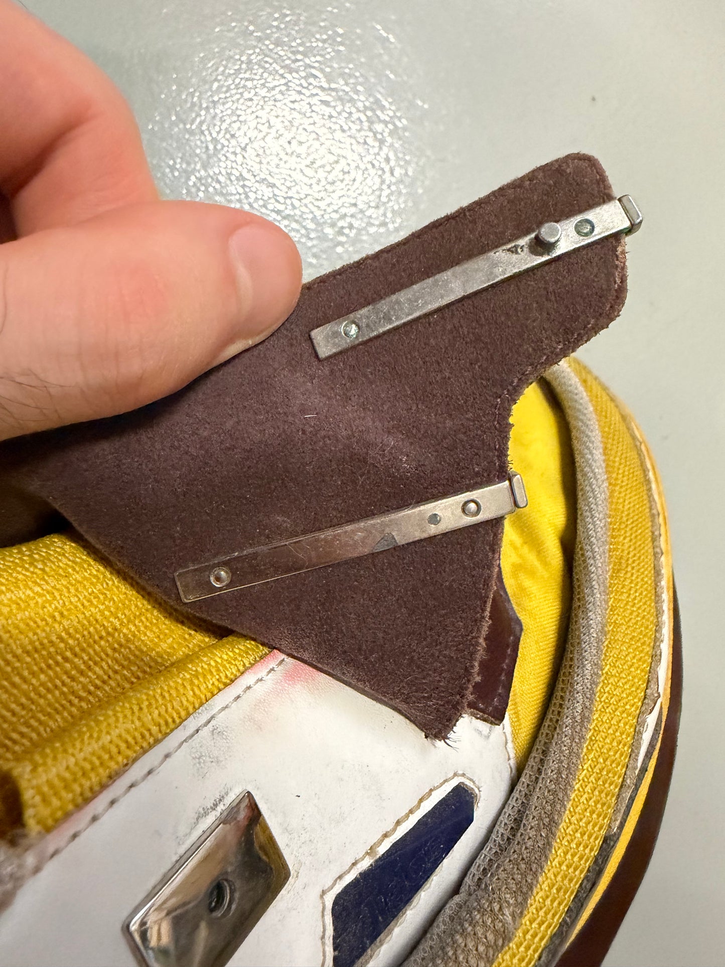 adidas X Raf Simons S/S 2014 Super Trekker (yellow/brown) - size 43 1/3