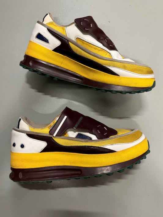 adidas X Raf Simons S/S 2014 Super Trekker (yellow/brown) - size 43 1/3