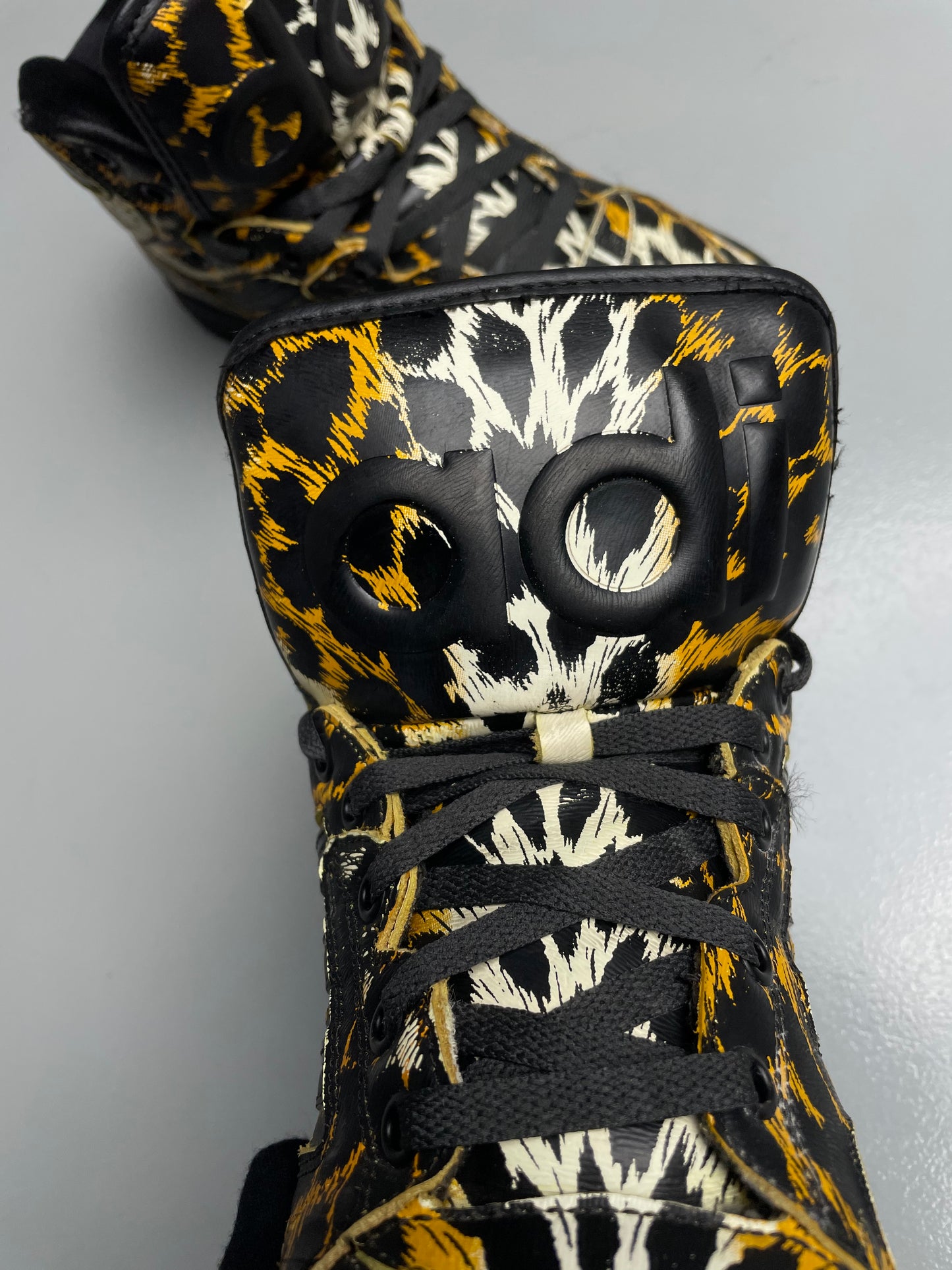 adidas Originals by Jeremy Scott S/S 2014 JS Instinct Hi Leopard - size 41 1/3