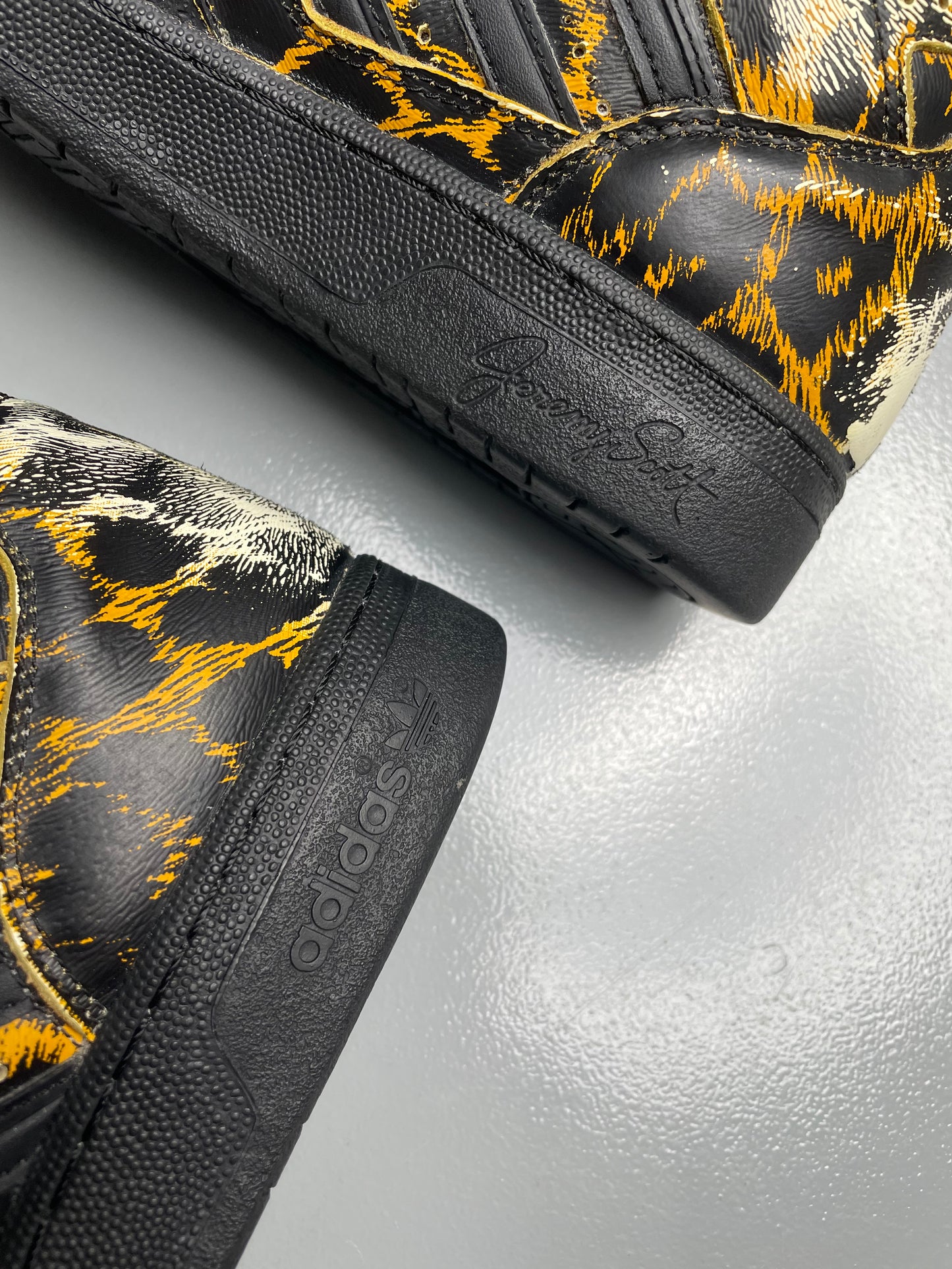 adidas Originals by Jeremy Scott S/S 2014 JS Instinct Hi Leopard - size 41 1/3