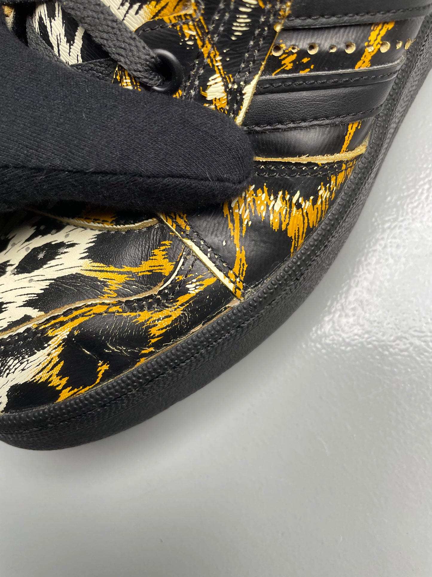 adidas Originals by Jeremy Scott S/S 2014 JS Instinct Hi Leopard - size 41 1/3