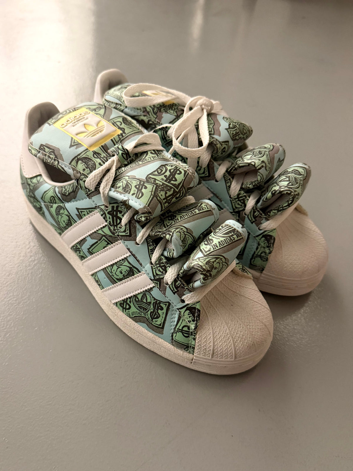 adidas Originals X Jeremy Scott 2022 JS Money Superstar - size 40 2/3