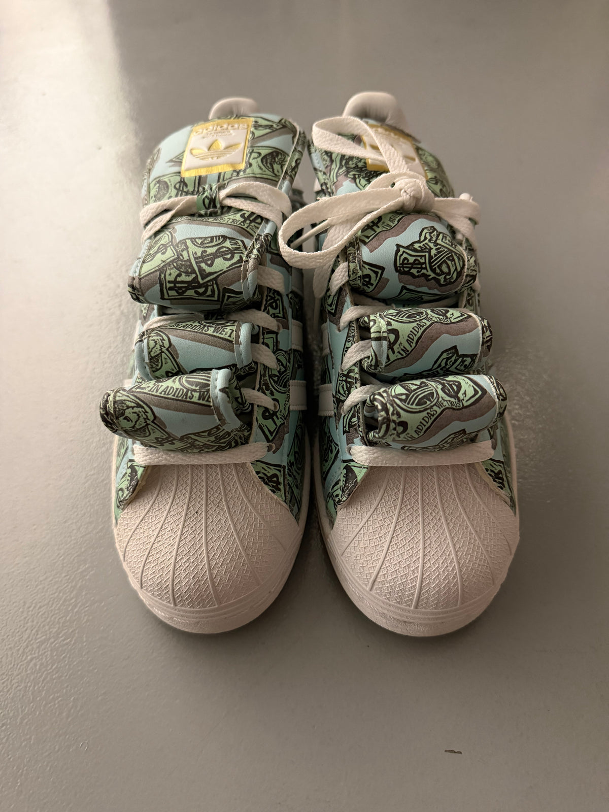 adidas Originals X Jeremy Scott 2022 JS Money Superstar - size 40 2/3