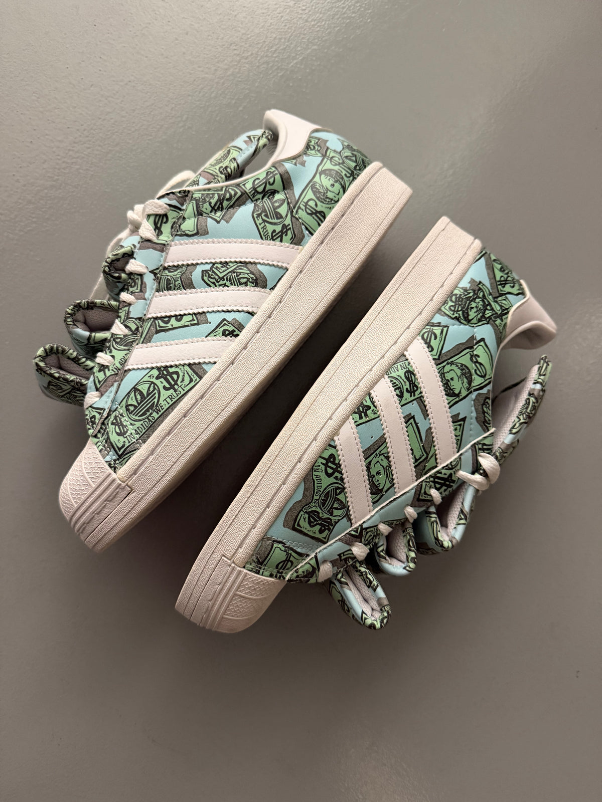 adidas Originals X Jeremy Scott 2022 JS Money Superstar - size 40 2/3