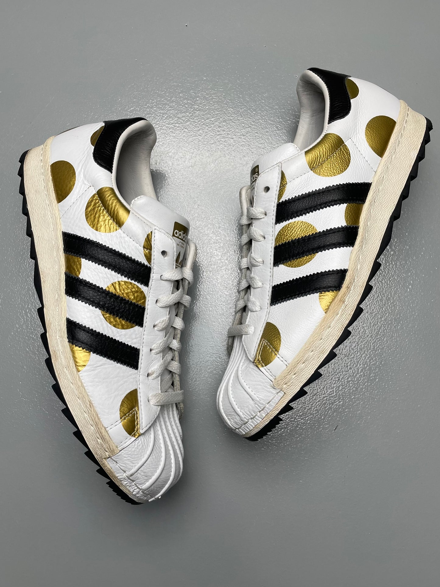 adidas Originals by Jeremy Scott A/W 2012 JS Superstar 80s Ripple - size 46