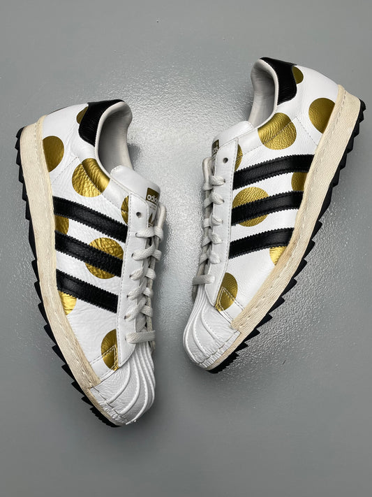 adidas Originals by Jeremy Scott A/W 2012 JS Superstar 80s Ripple - size 46
