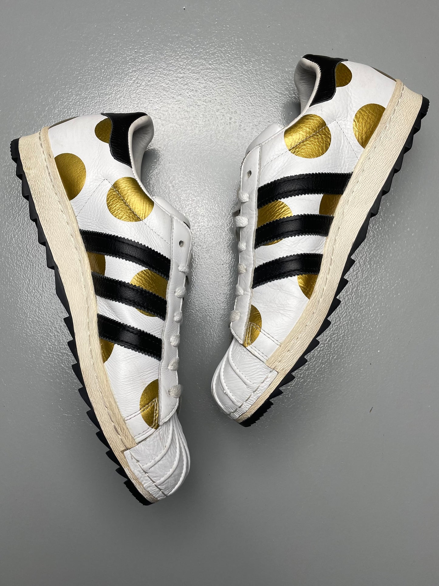 adidas Originals by Jeremy Scott A/W 2012 JS Superstar 80s Ripple - size 46