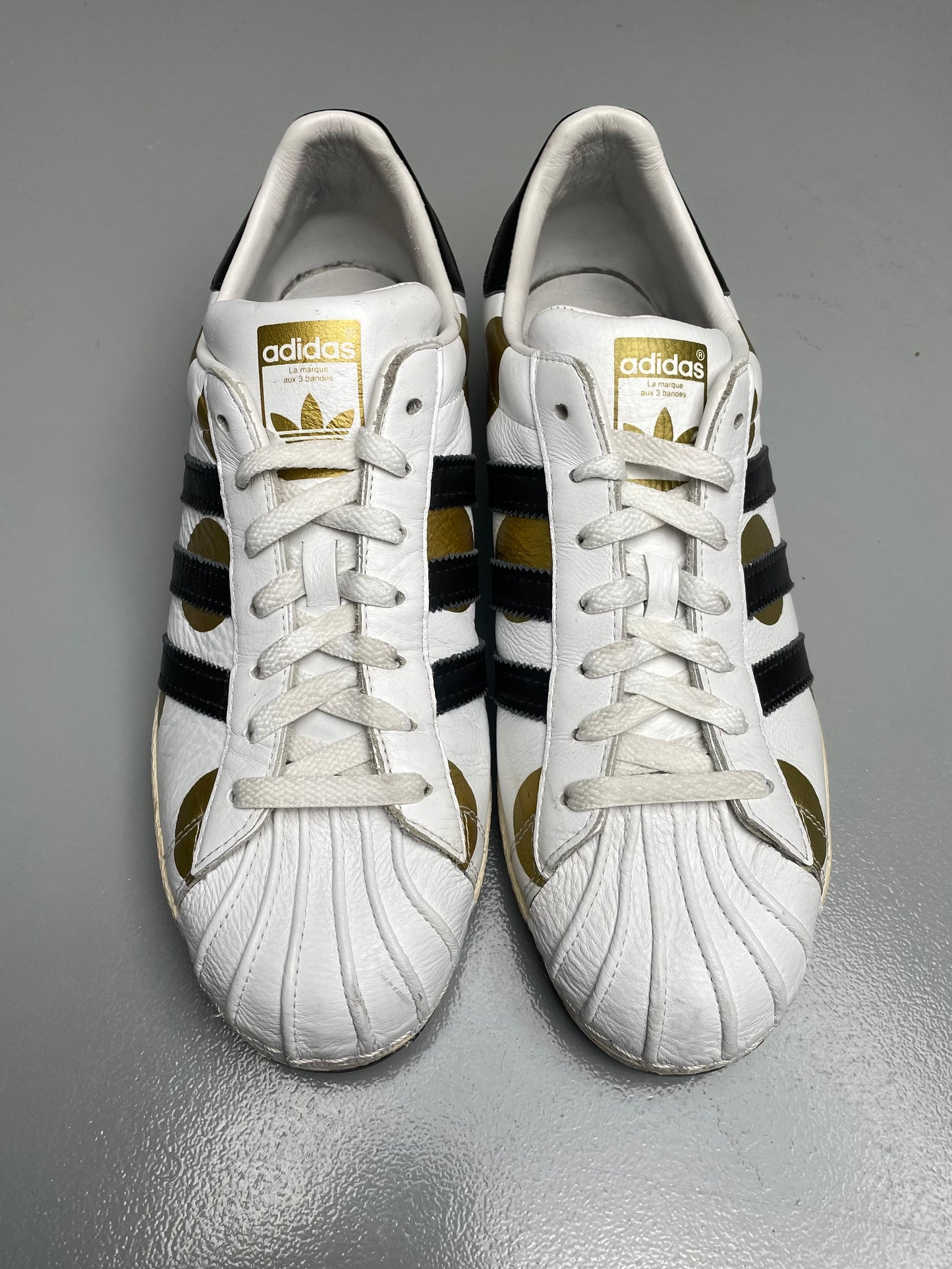 adidas Originals by Jeremy Scott A/W 2012 JS Superstar 80s Ripple - size 46