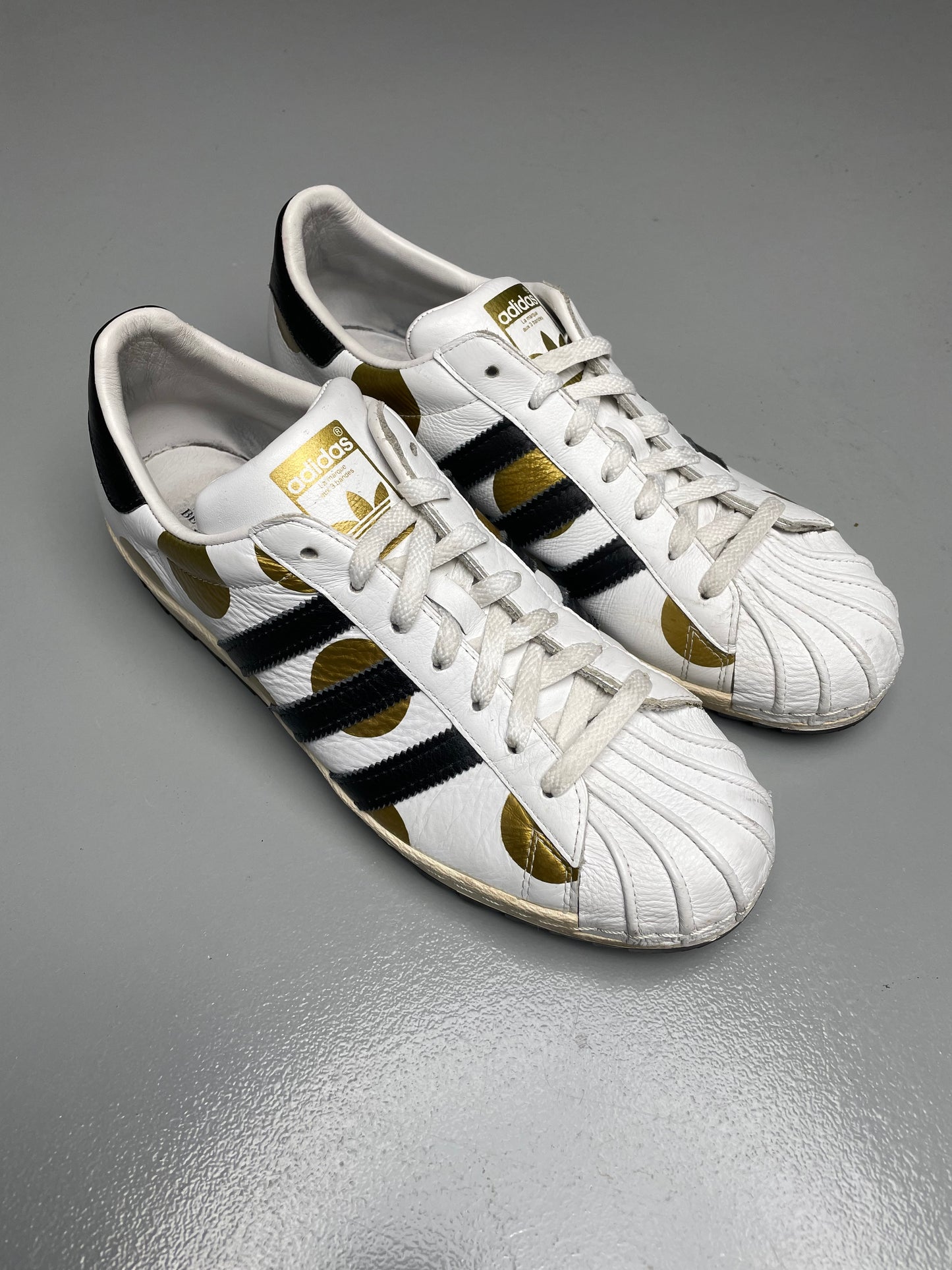 adidas Originals by Jeremy Scott A/W 2012 JS Superstar 80s Ripple - size 46