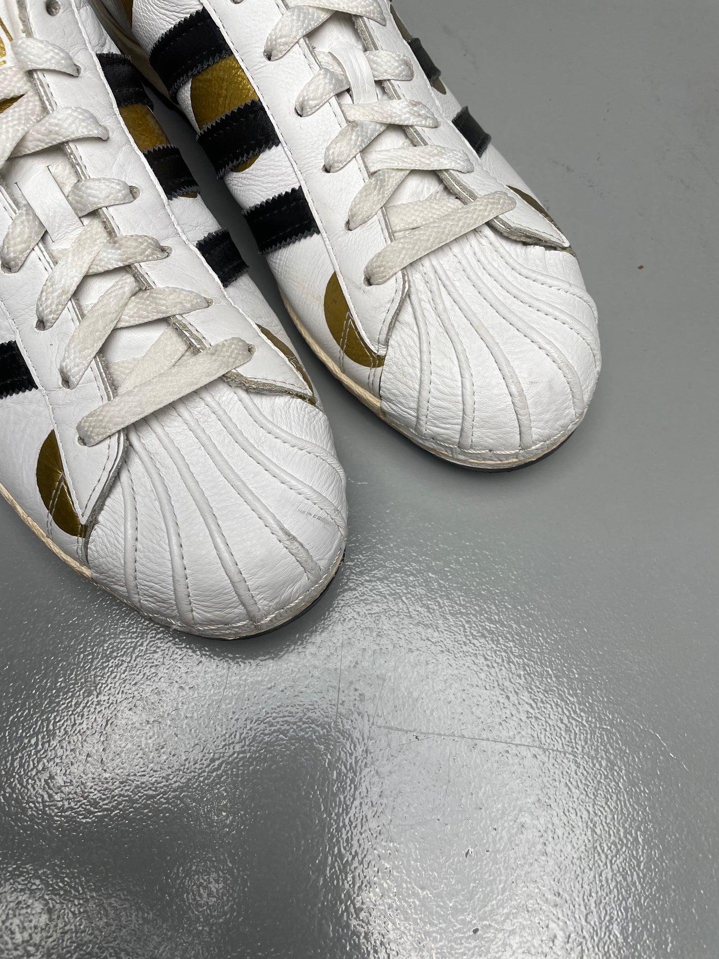 adidas Originals by Jeremy Scott A/W 2012 JS Superstar 80s Ripple - size 46