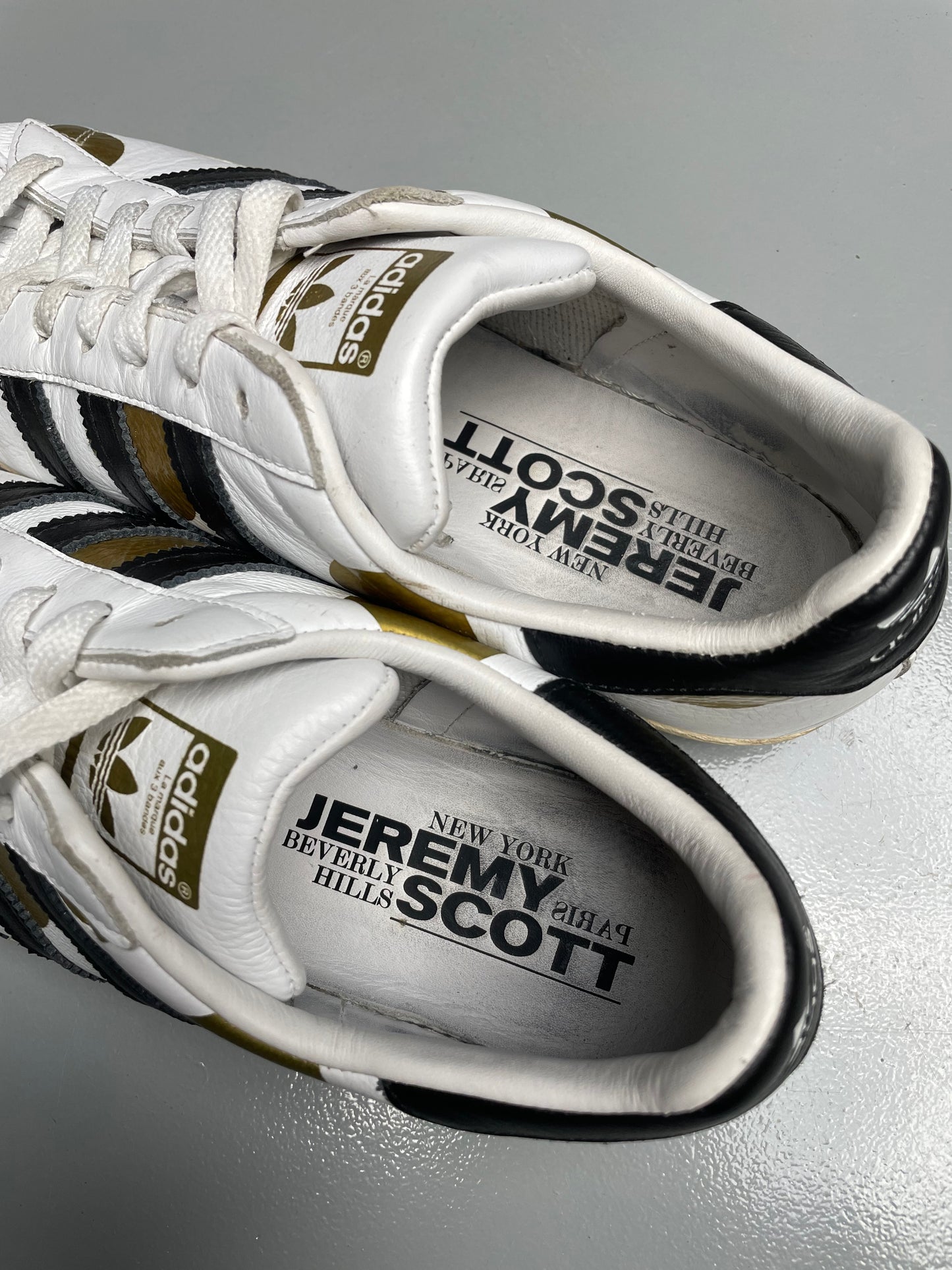 adidas Originals by Jeremy Scott A/W 2012 JS Superstar 80s Ripple - size 46
