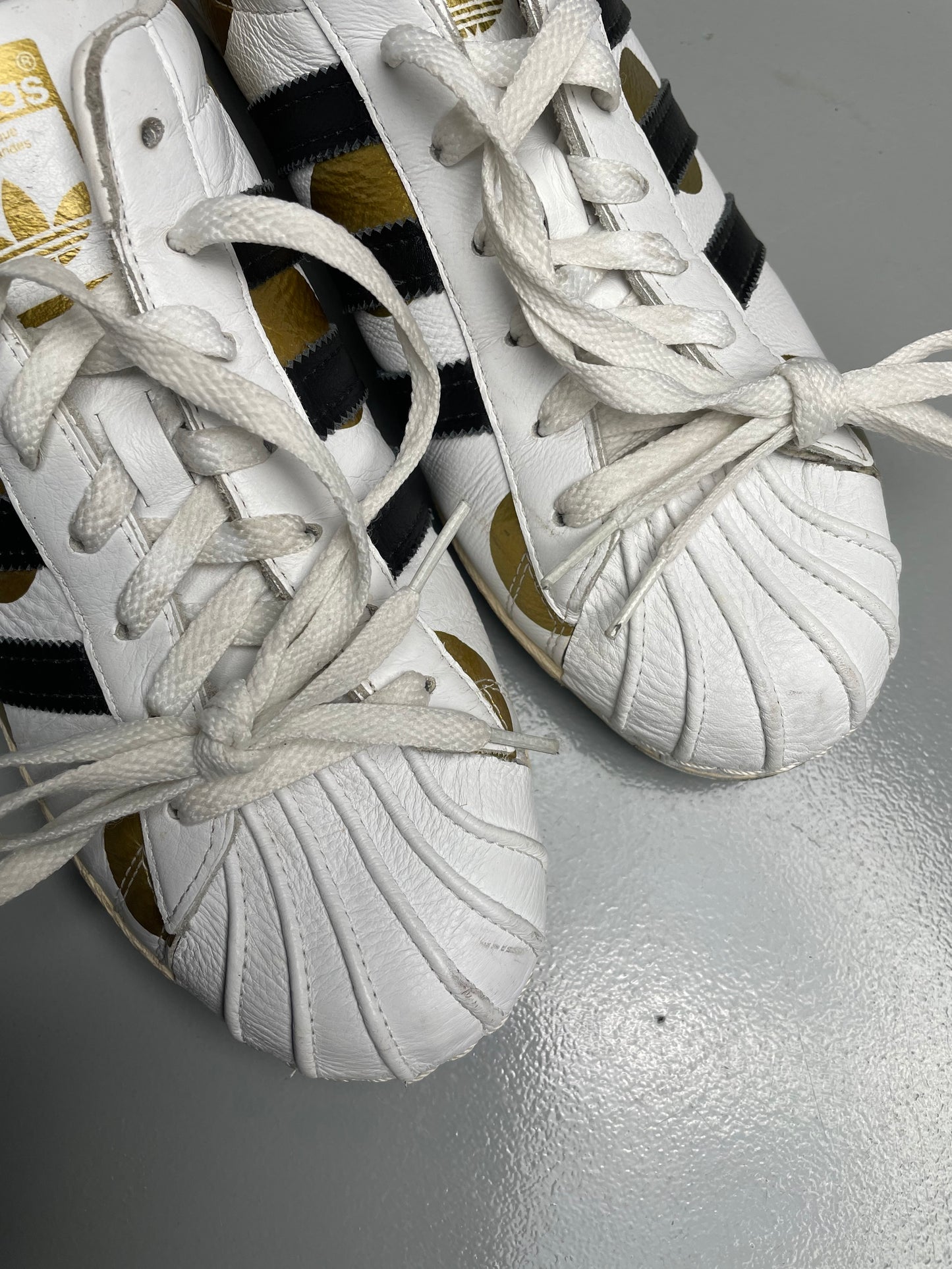 adidas Originals by Jeremy Scott A/W 2012 JS Superstar 80s Ripple - size 46