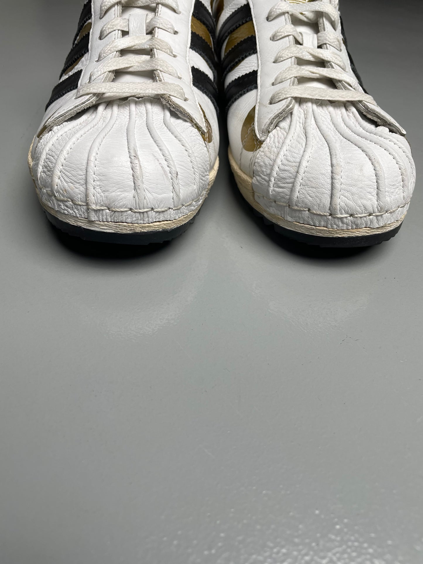 adidas Originals by Jeremy Scott A/W 2012 JS Superstar 80s Ripple - size 46