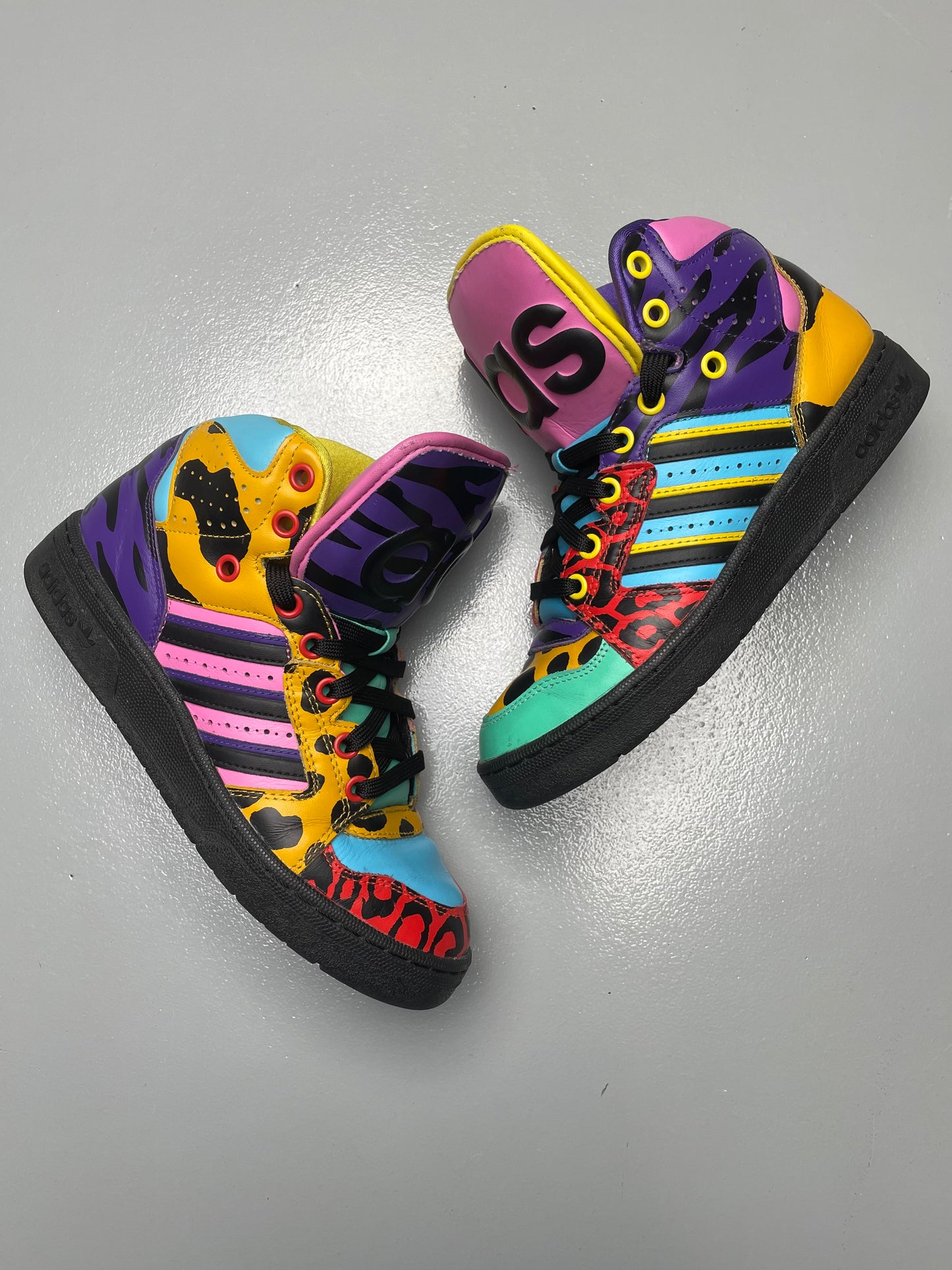 adidas Originals by Jeremy Scott A/W 2012 JS Instinct Hi (Multicolor) - size 38