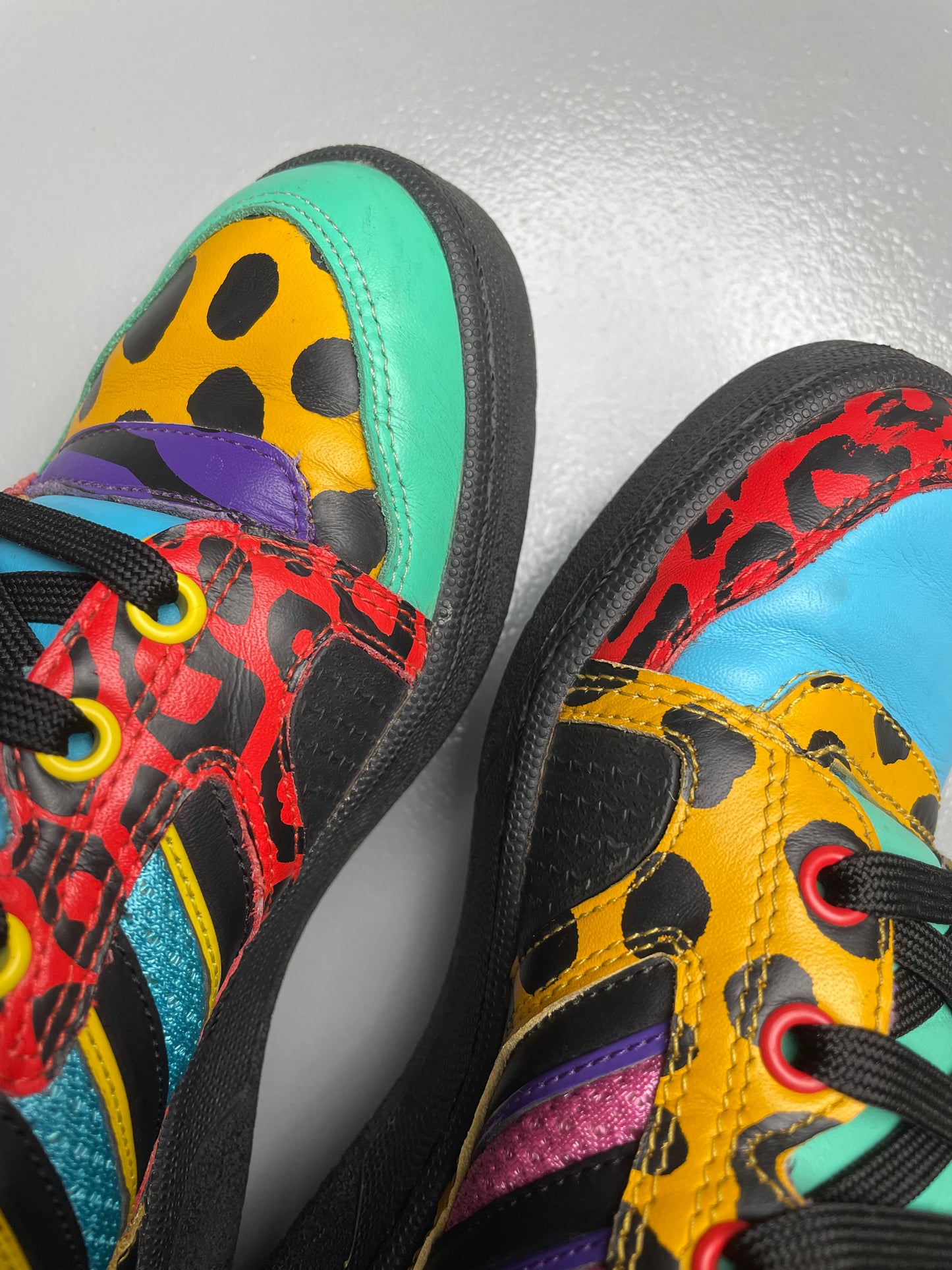 adidas Originals by Jeremy Scott A/W 2012 JS Instinct Hi (Multicolor) - size 38
