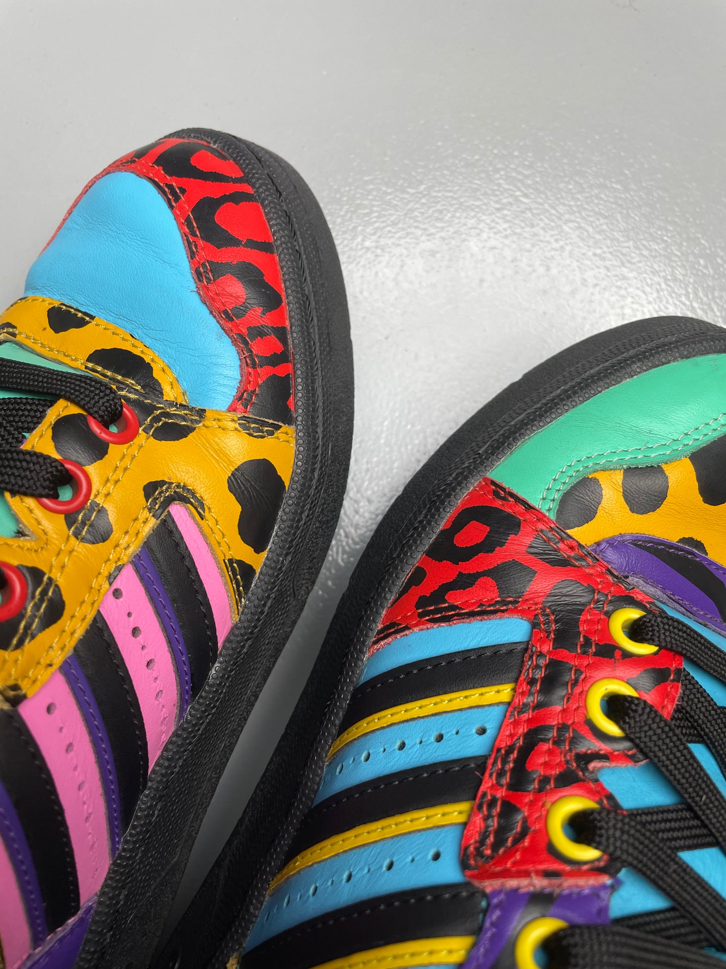adidas Originals by Jeremy Scott A/W 2012 JS Instinct Hi (Multicolor) - size 38