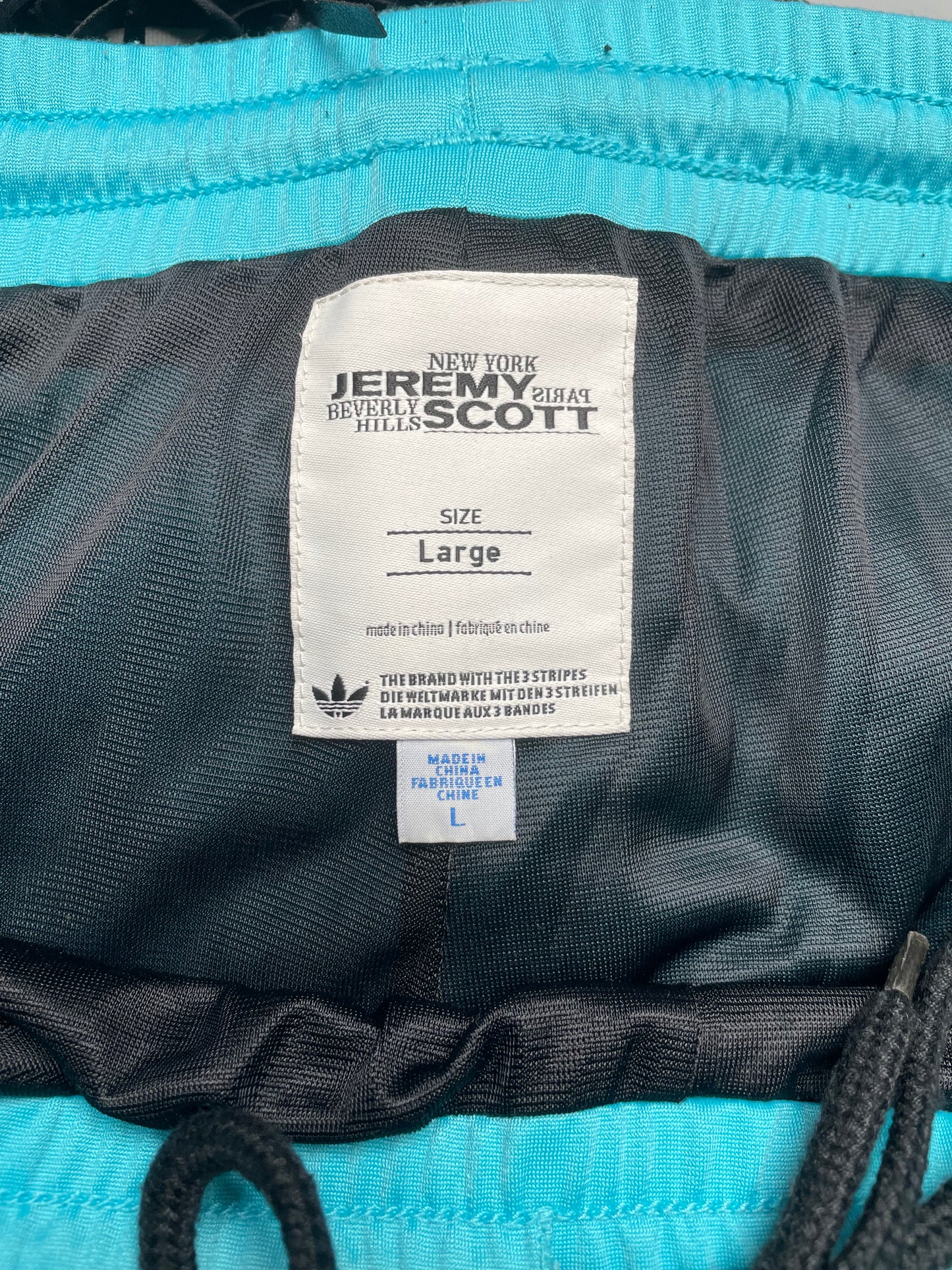 adidas Originals by Jeremy Scott S/S 2012 Fringed Track Pants - size L