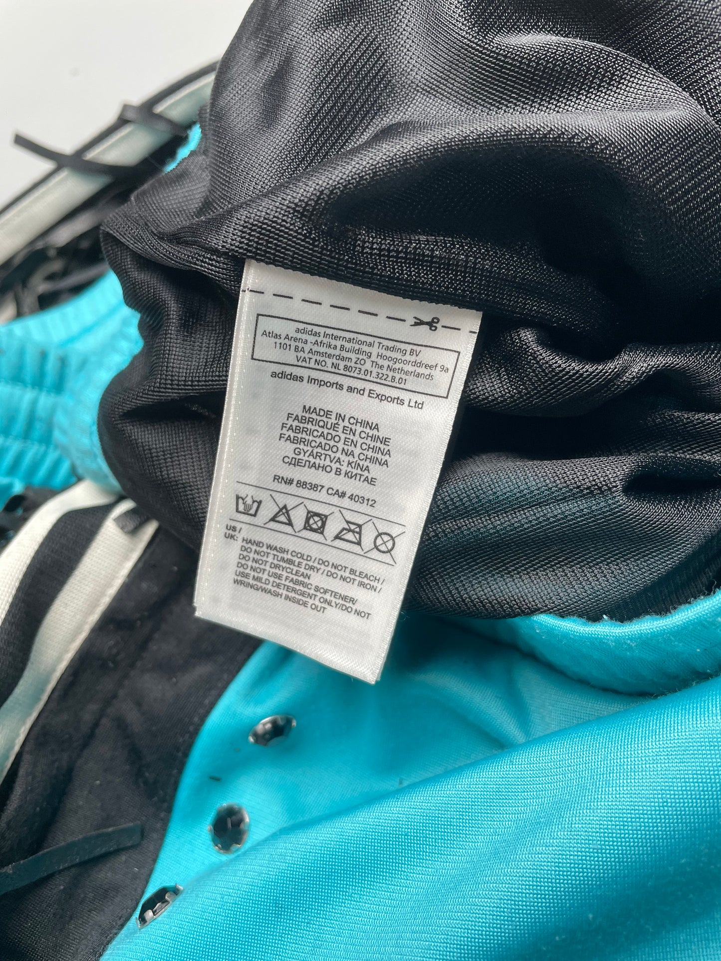 adidas Originals by Jeremy Scott S/S 2012 Fringed Track Pants - size L