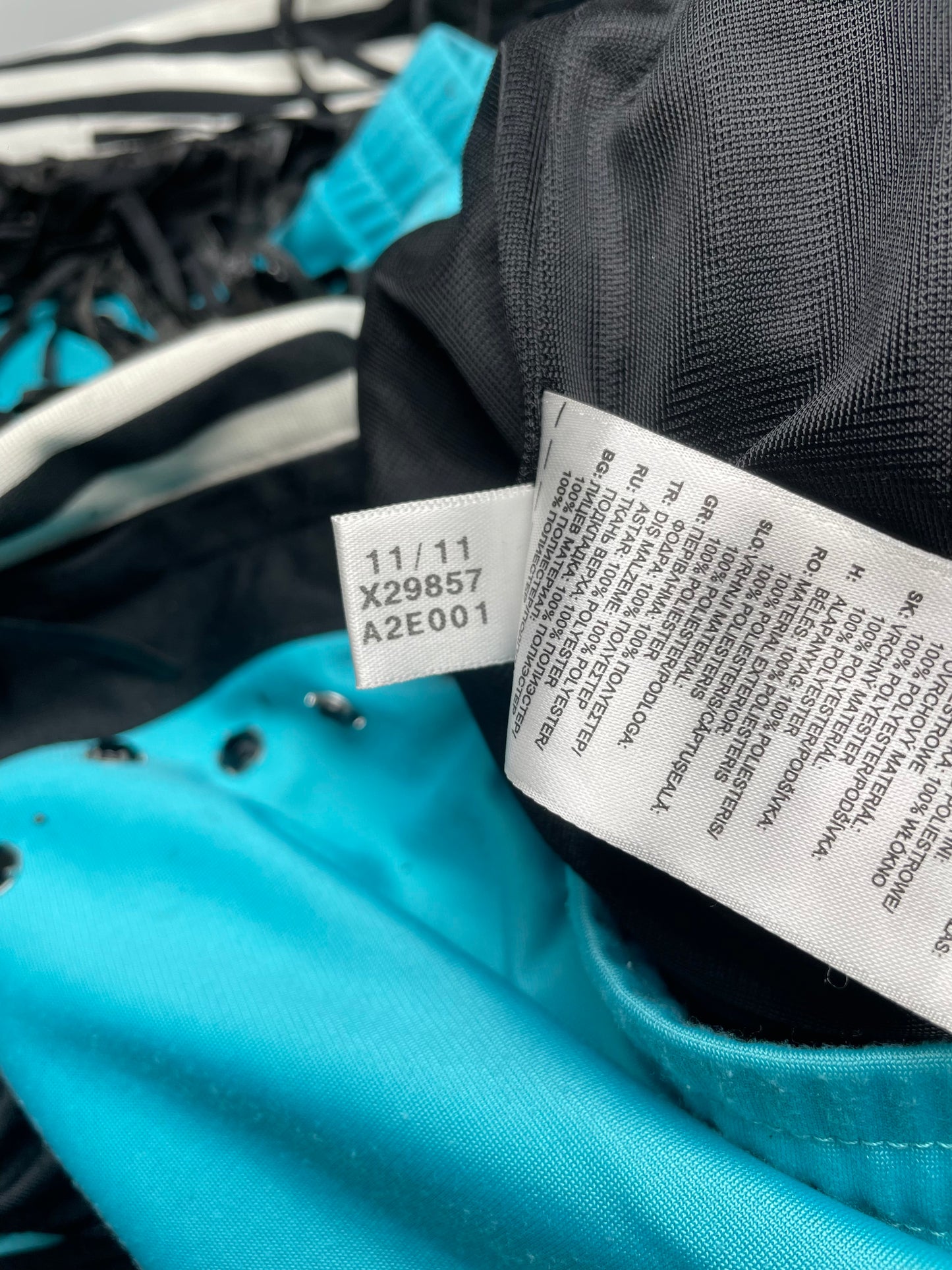 adidas Originals by Jeremy Scott S/S 2012 Fringed Track Pants - size L