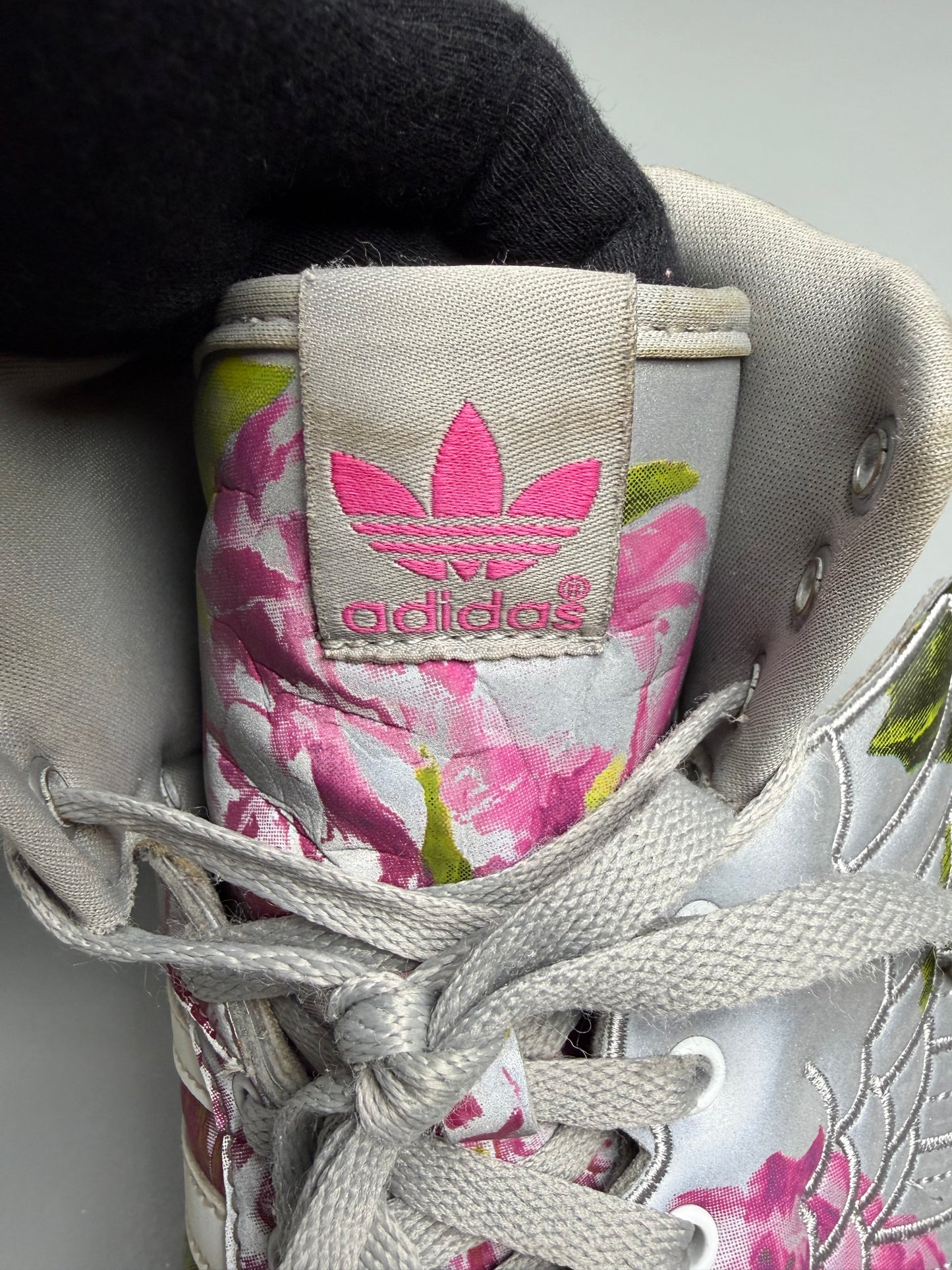 adidas Originals by Jeremy Scott S/S 2015 JS Wings Floral - size 40