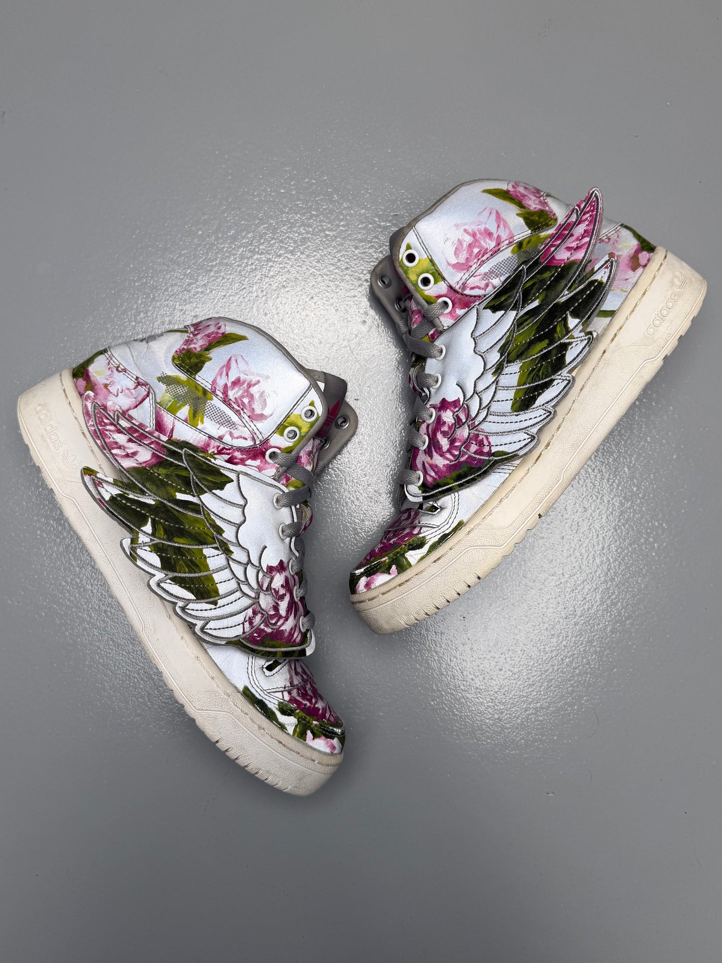 adidas Originals by Jeremy Scott S/S 2015 JS Wings Floral - size 40