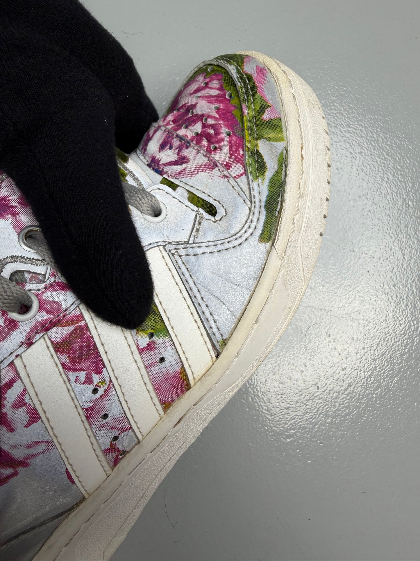 adidas Originals by Jeremy Scott S/S 2015 JS Wings Floral - size 40