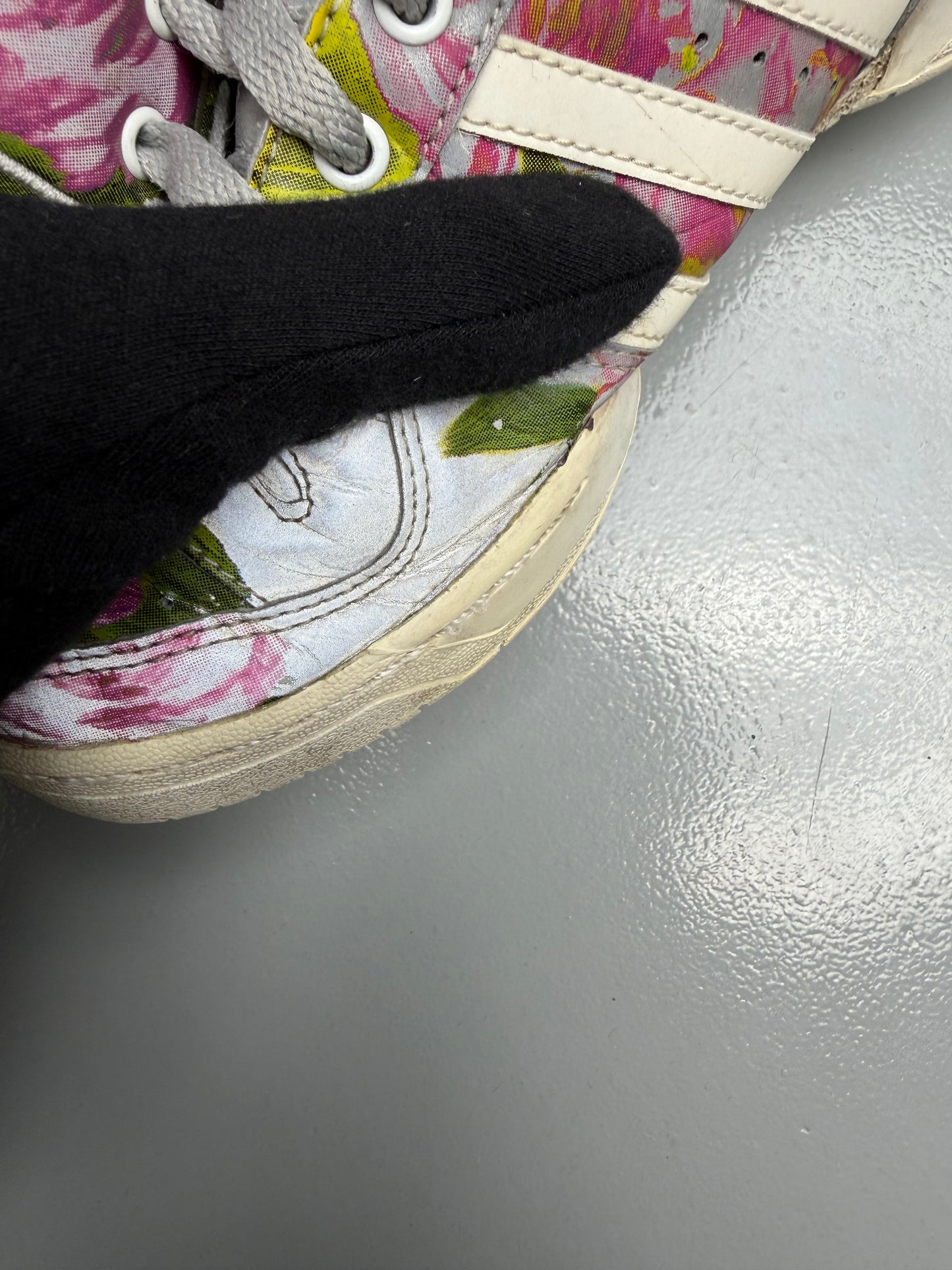 adidas Originals by Jeremy Scott S/S 2015 JS Wings Floral - size 40