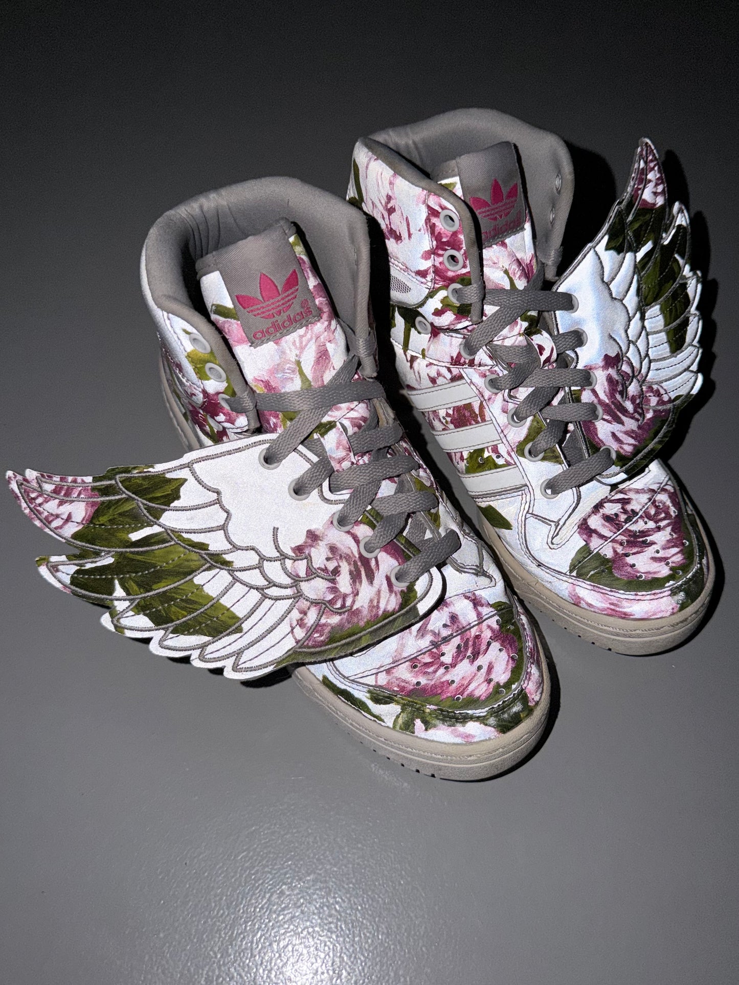 adidas Originals by Jeremy Scott S/S 2015 JS Wings Floral - size 40