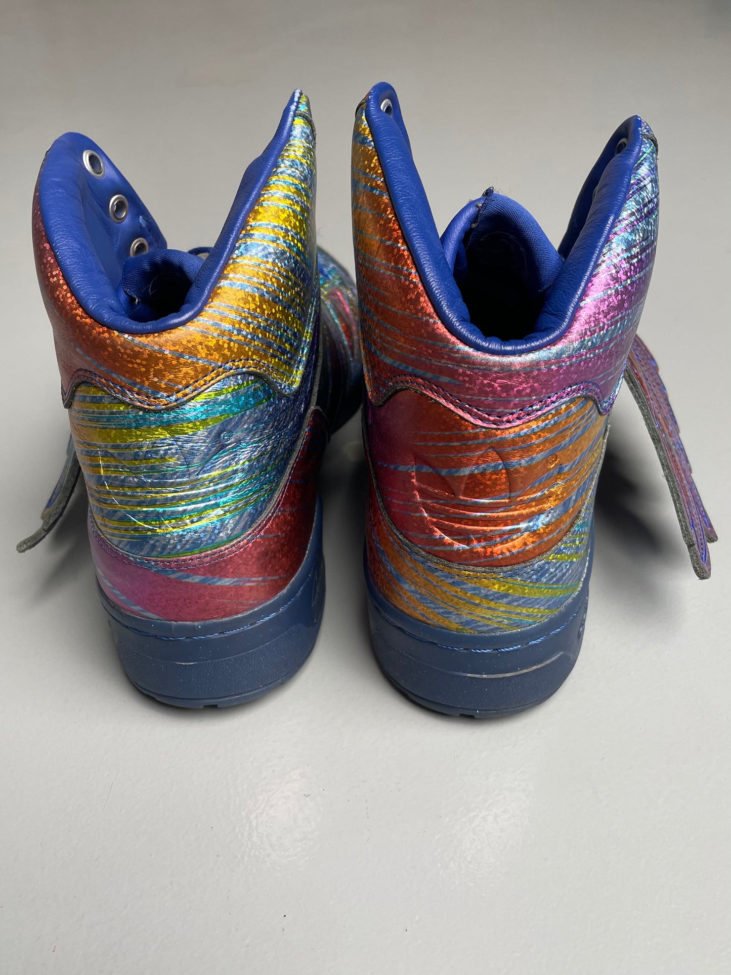 adidas Originals by Jeremy Scott S/S 2013 JS Wings "Hologram" - size 44 2/3
