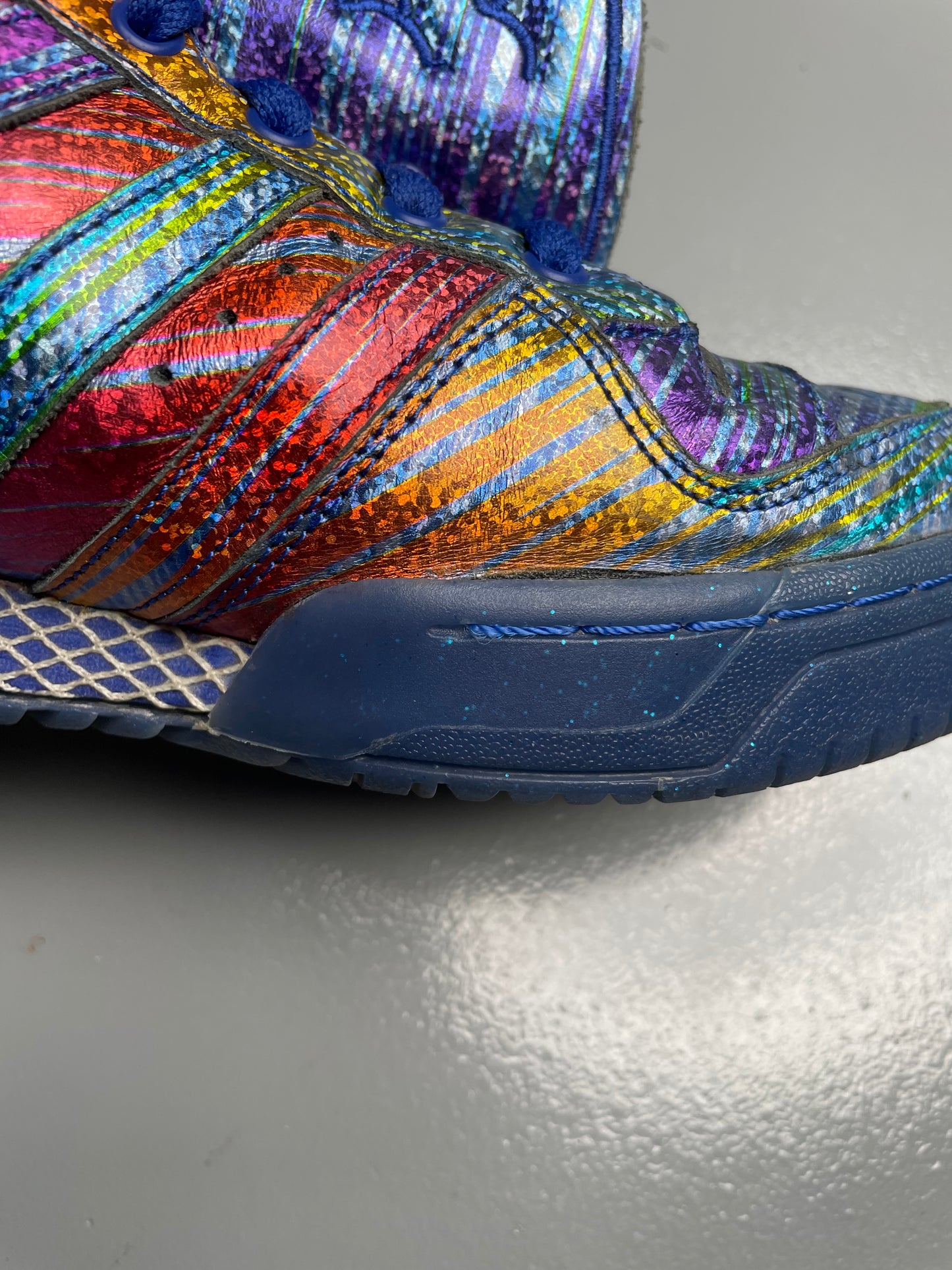 adidas Originals by Jeremy Scott S/S 2013 JS Wings "Hologram" - size 44 2/3