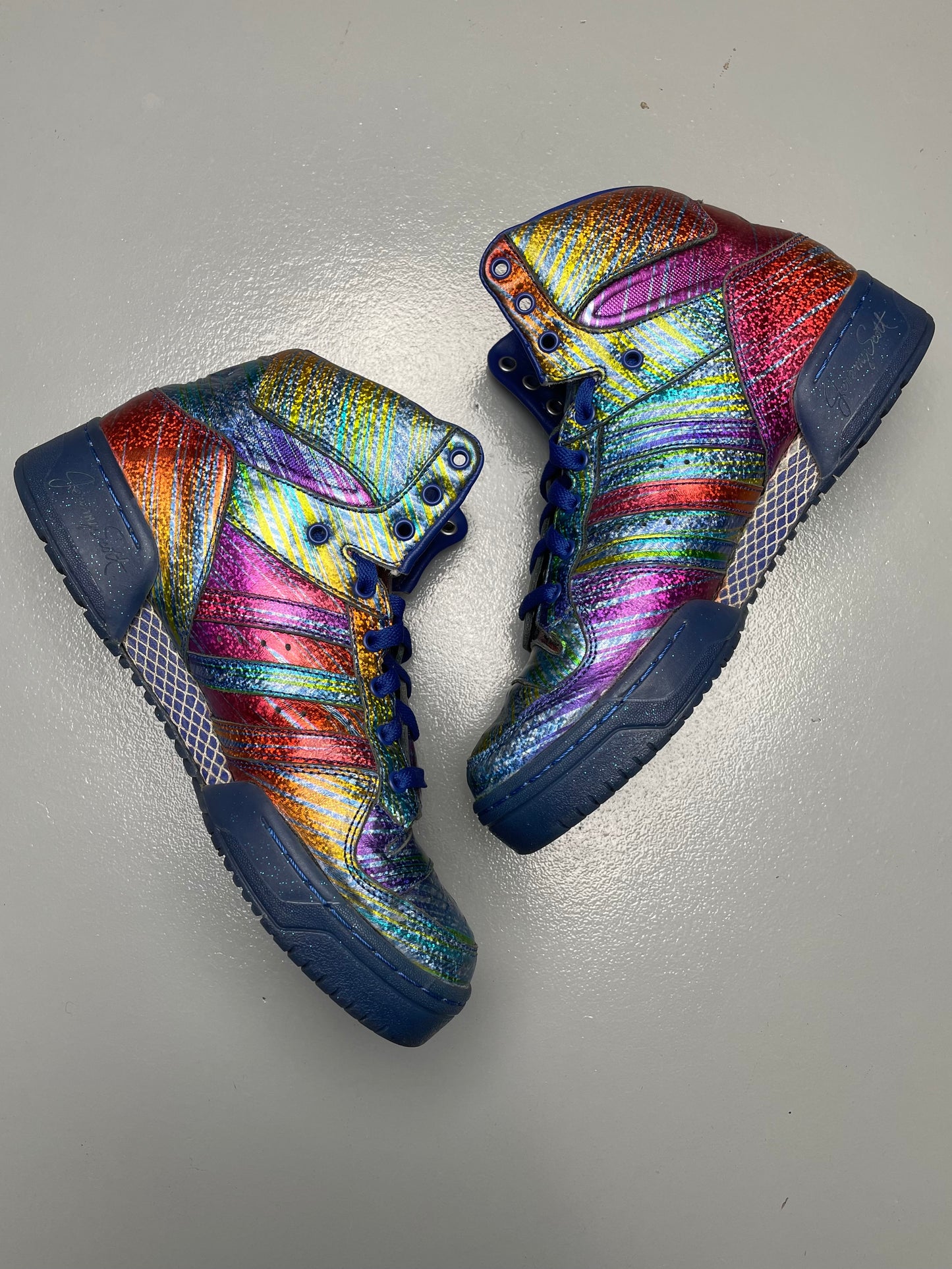 adidas Originals by Jeremy Scott S/S 2013 JS Wings "Hologram" - size 44 2/3