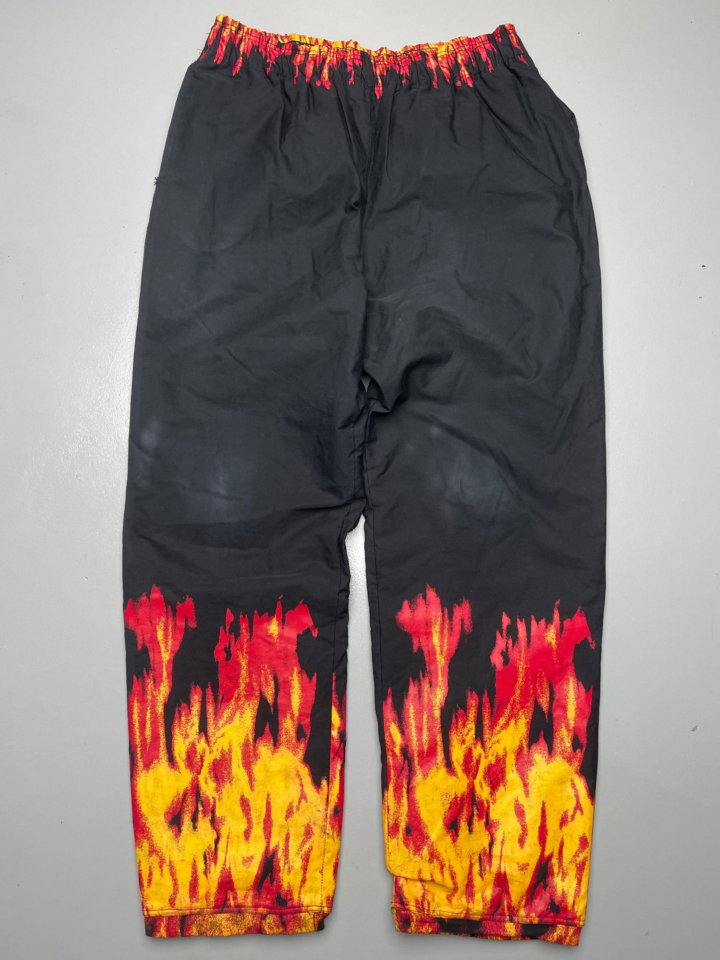 Bernhard Willhelm A/W 2004 flame pants - size L