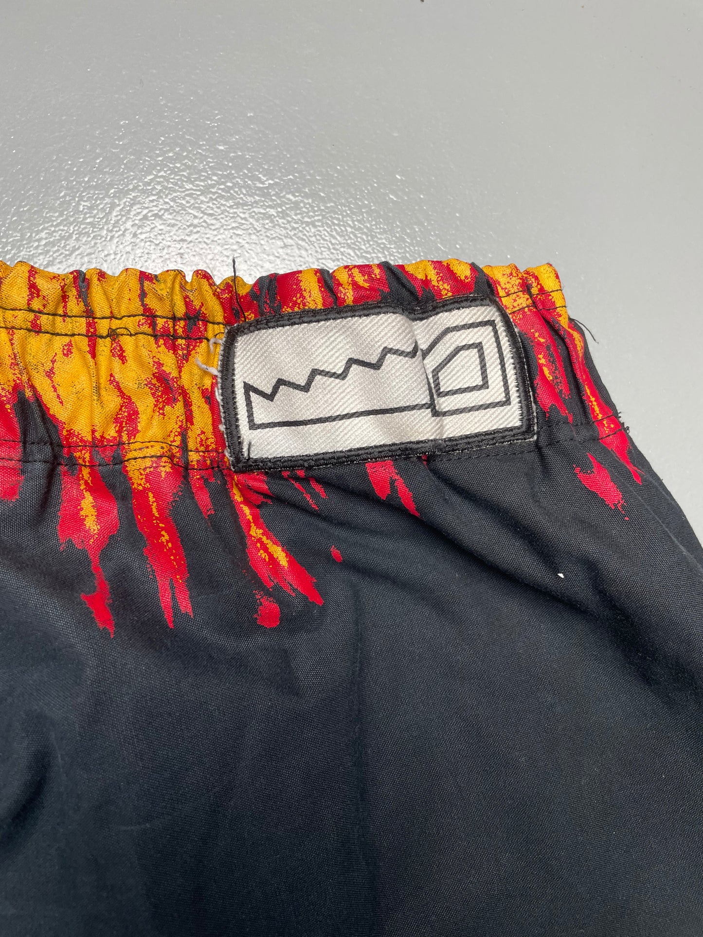 Bernhard Willhelm A/W 2004 flame pants - size L