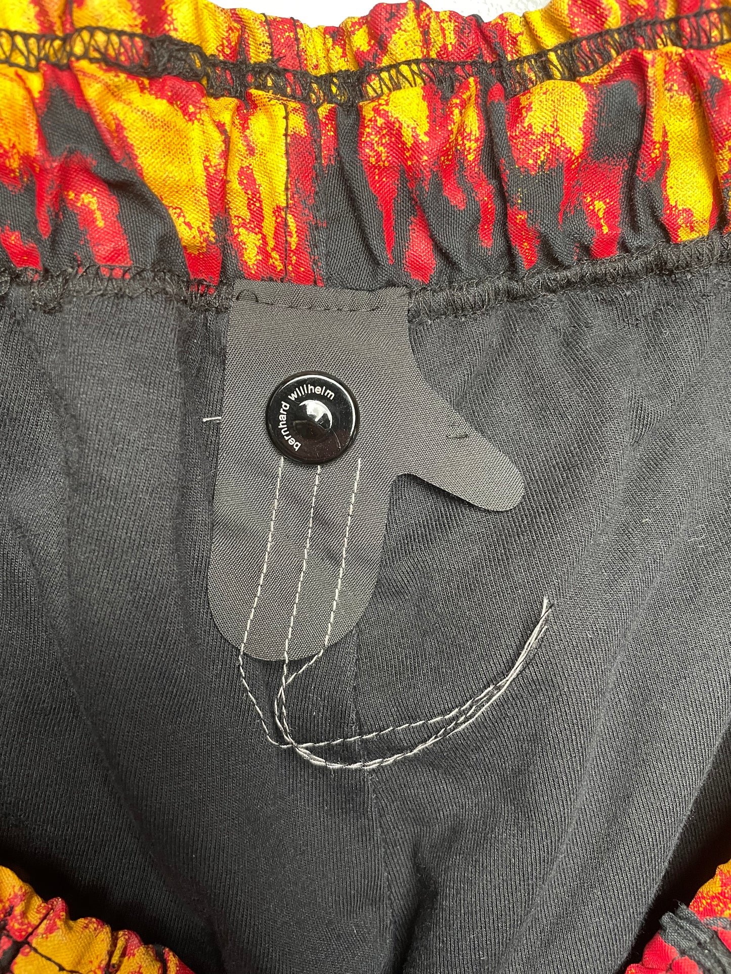 Bernhard Willhelm A/W 2004 flame pants - size L