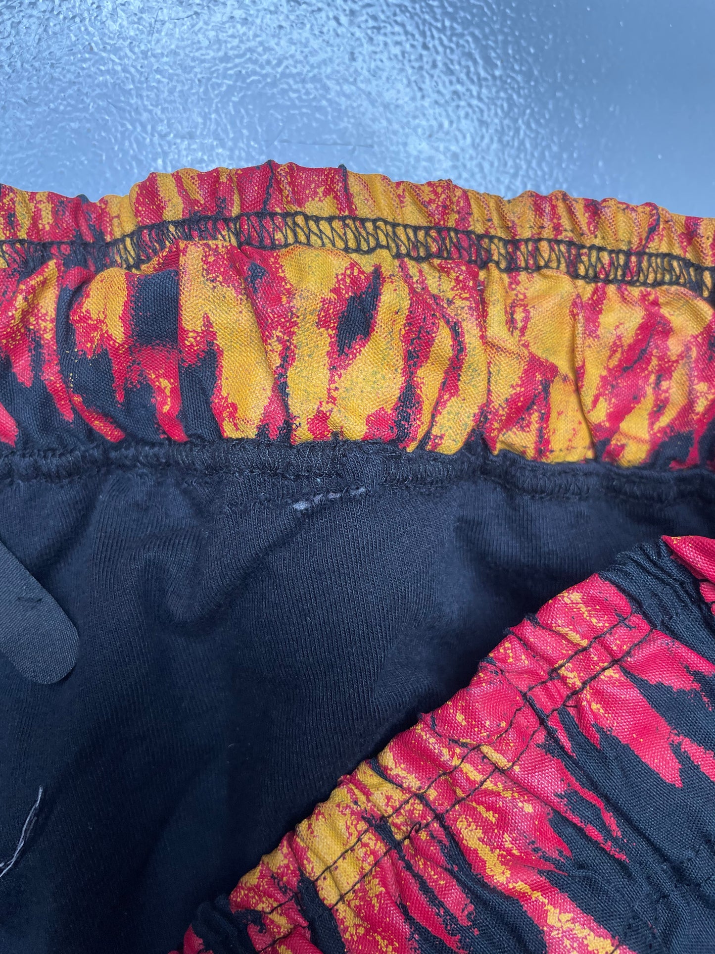Bernhard Willhelm A/W 2004 flame pants - size L