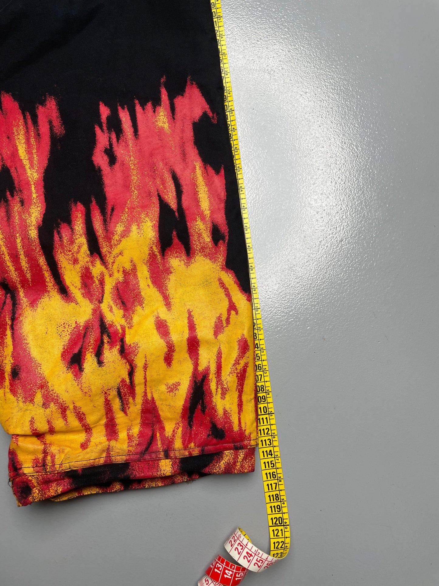 Bernhard Willhelm A/W 2004 flame pants - size L