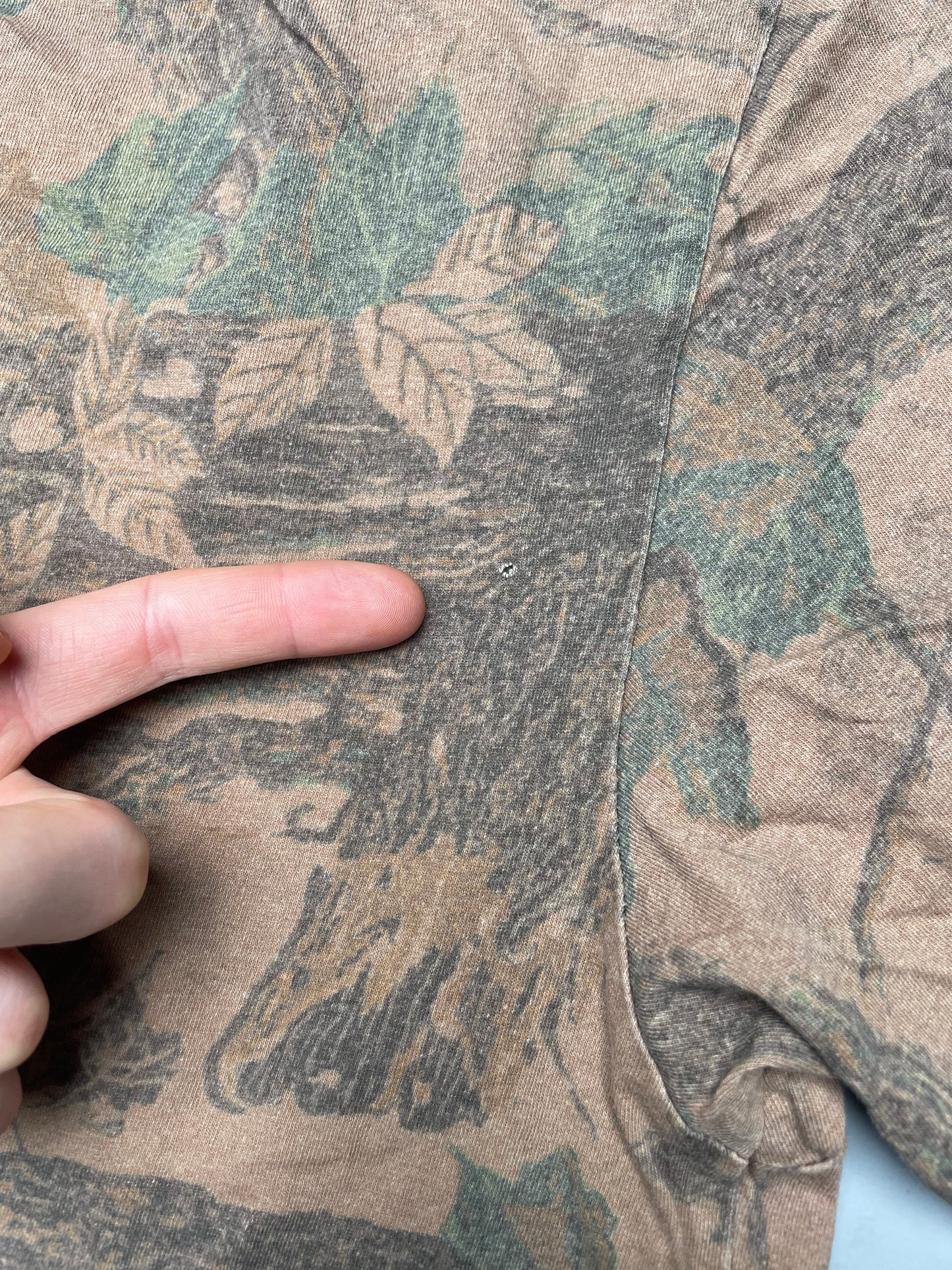 YEEZY Season 4 oversized camo t-shirt - size XS