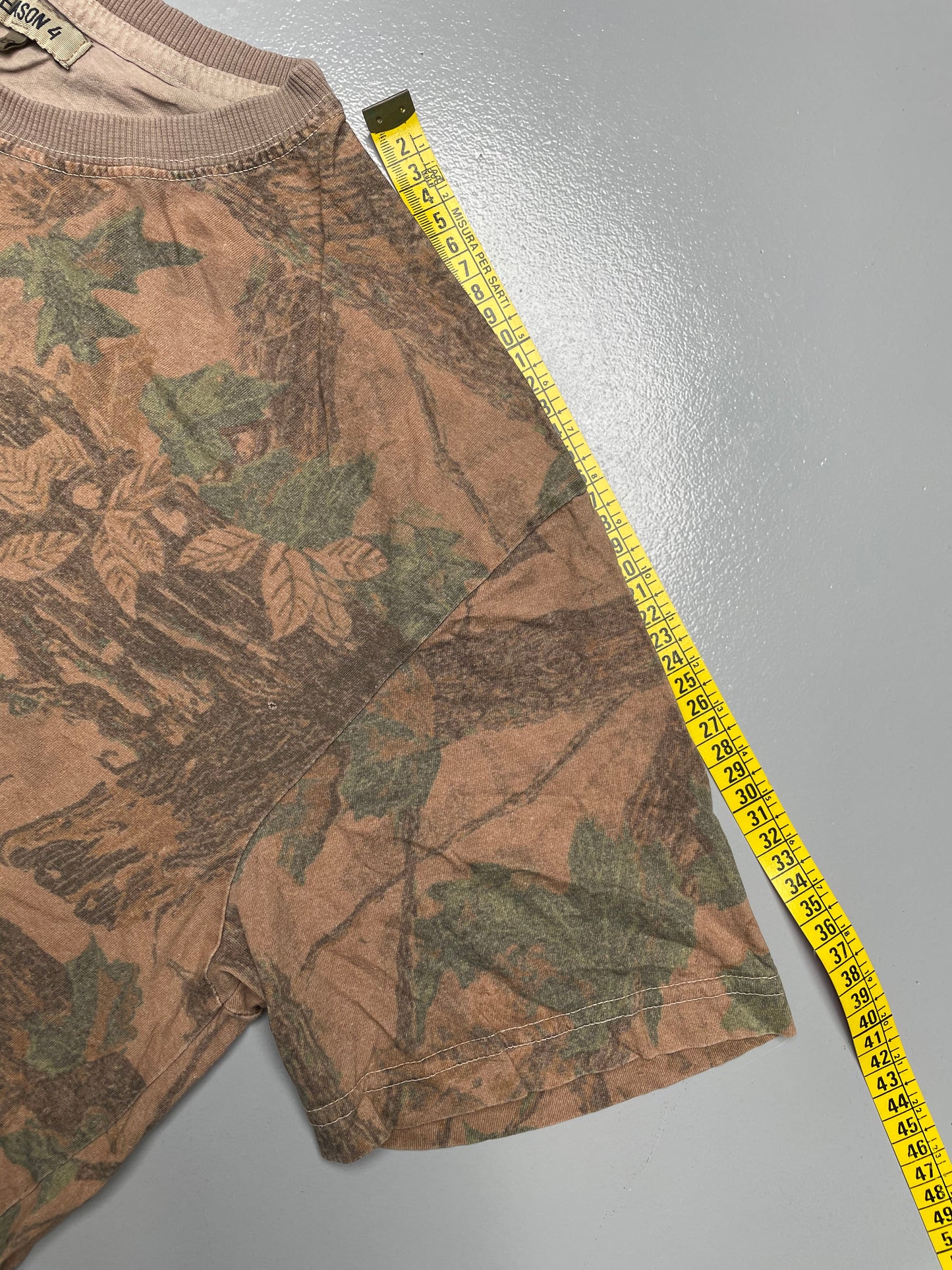 YEEZY Season 4 oversized camo t-shirt - size XS